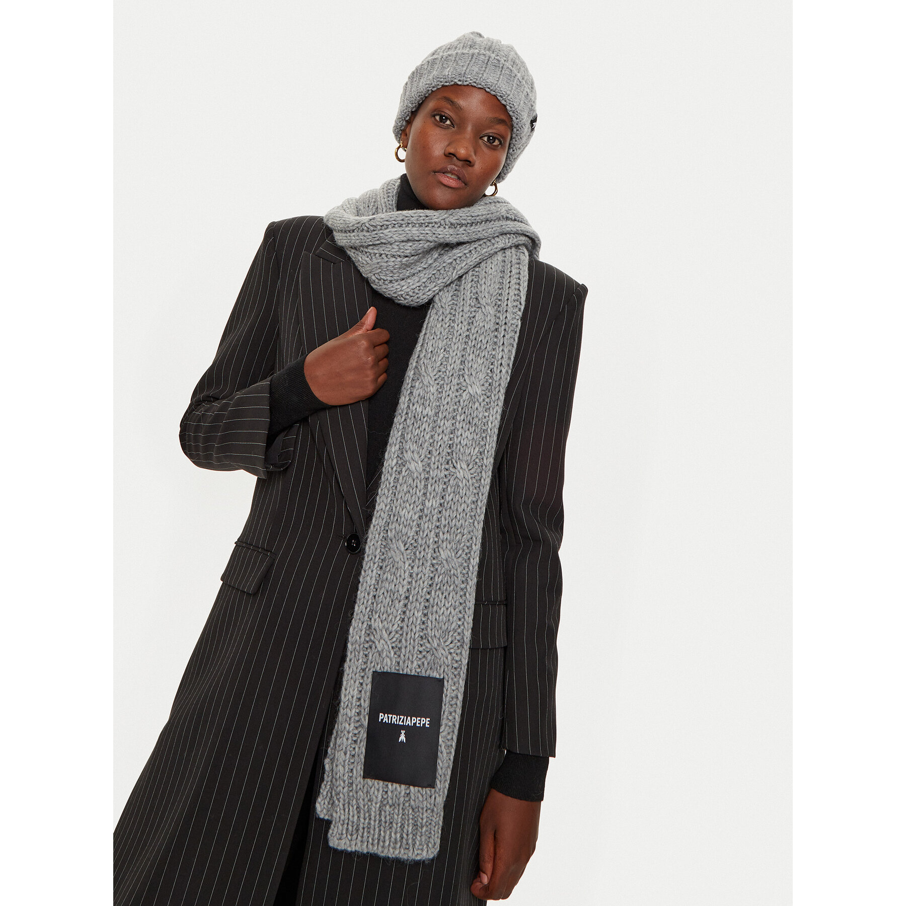Bufanda Patrizia Pepe 2FA068/K237-S238 Gris