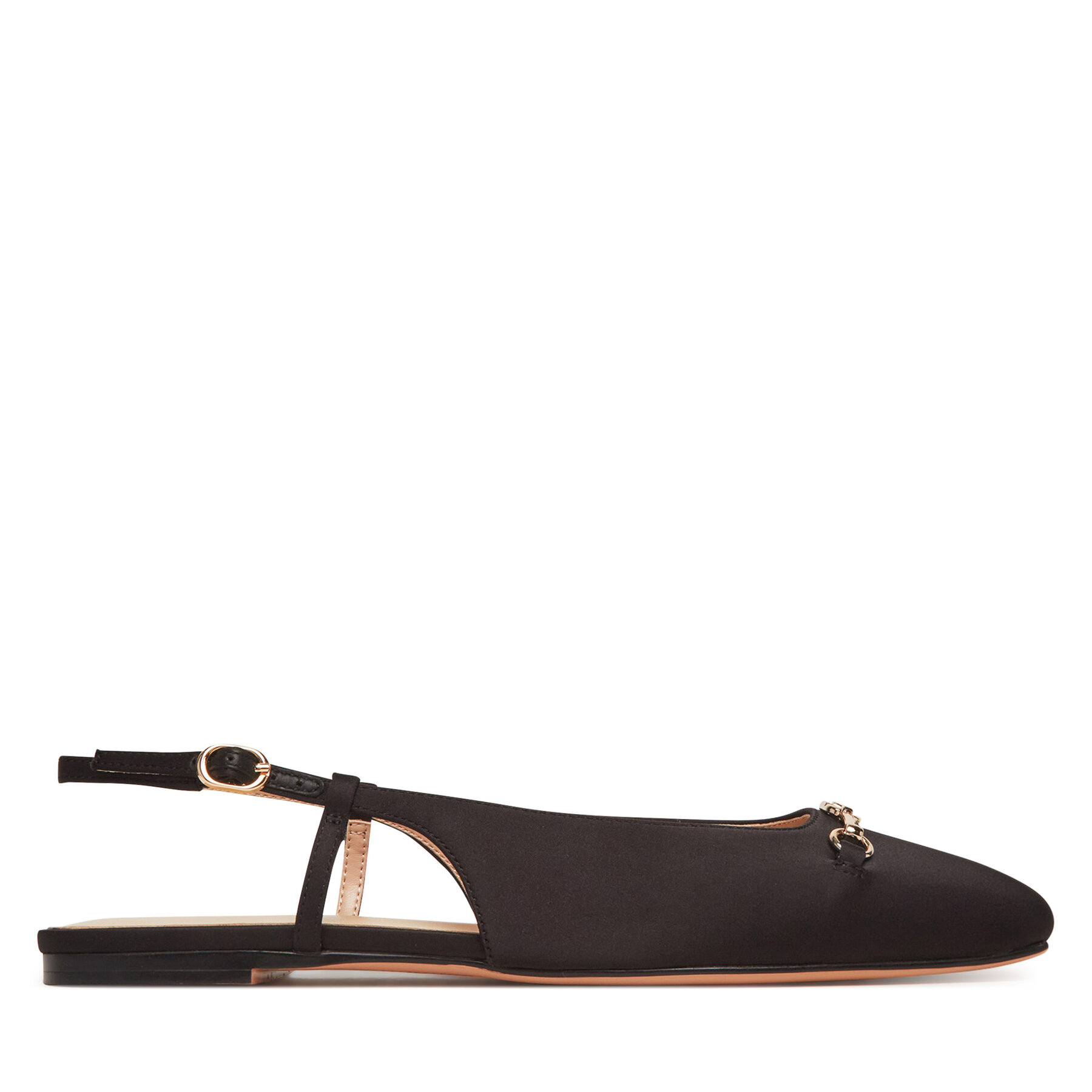 Baleríny TWINSET 251TCP082 Čierna