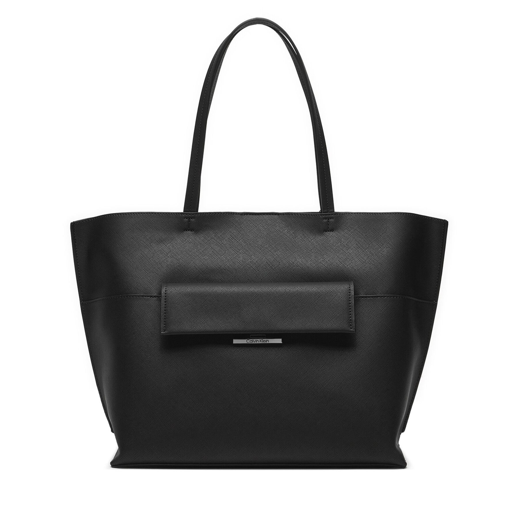 Handväska Calvin Klein Linear K60K612556 Svart