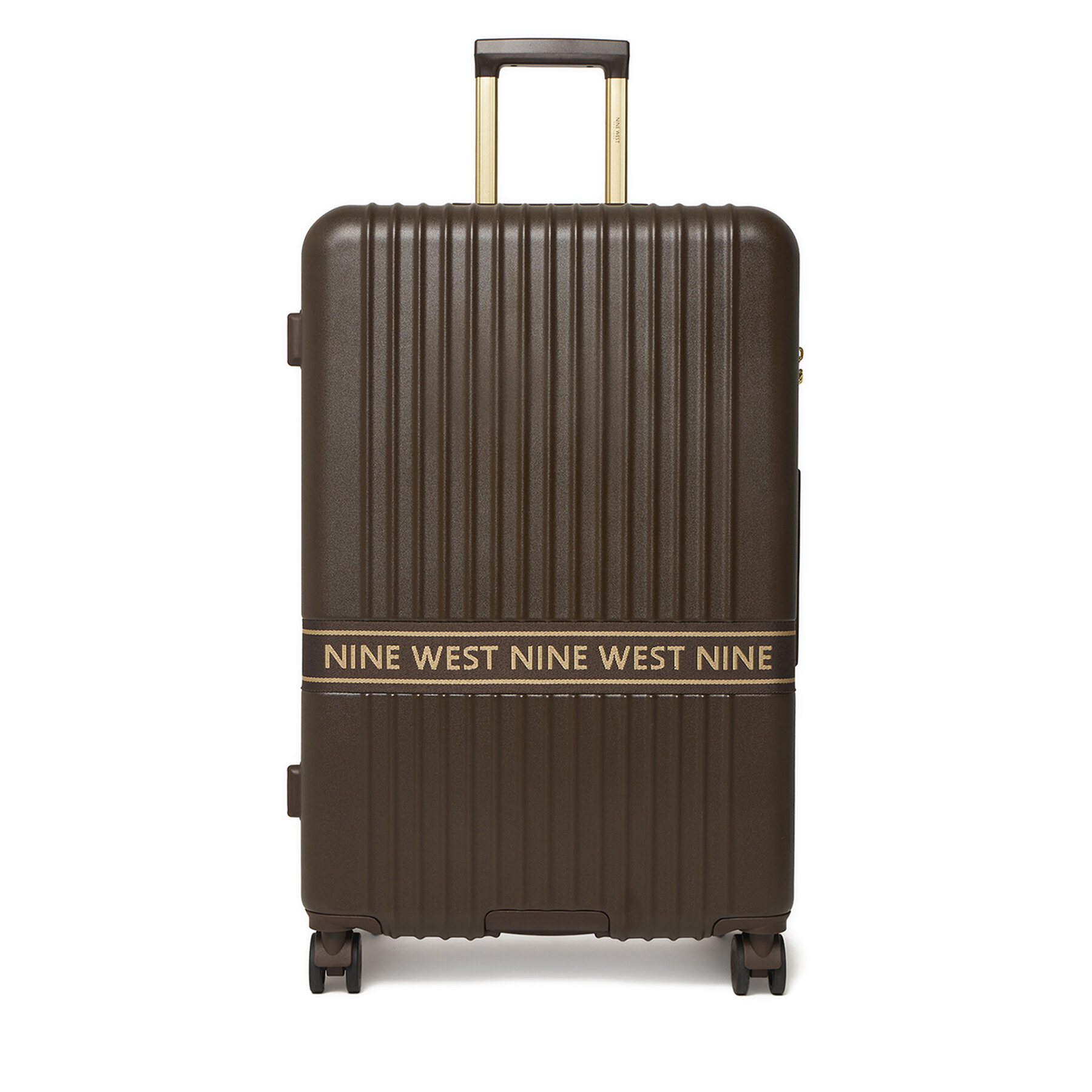 Veľký kufor Nine West CEO-NW-L-001-10 Tmavo hnedá