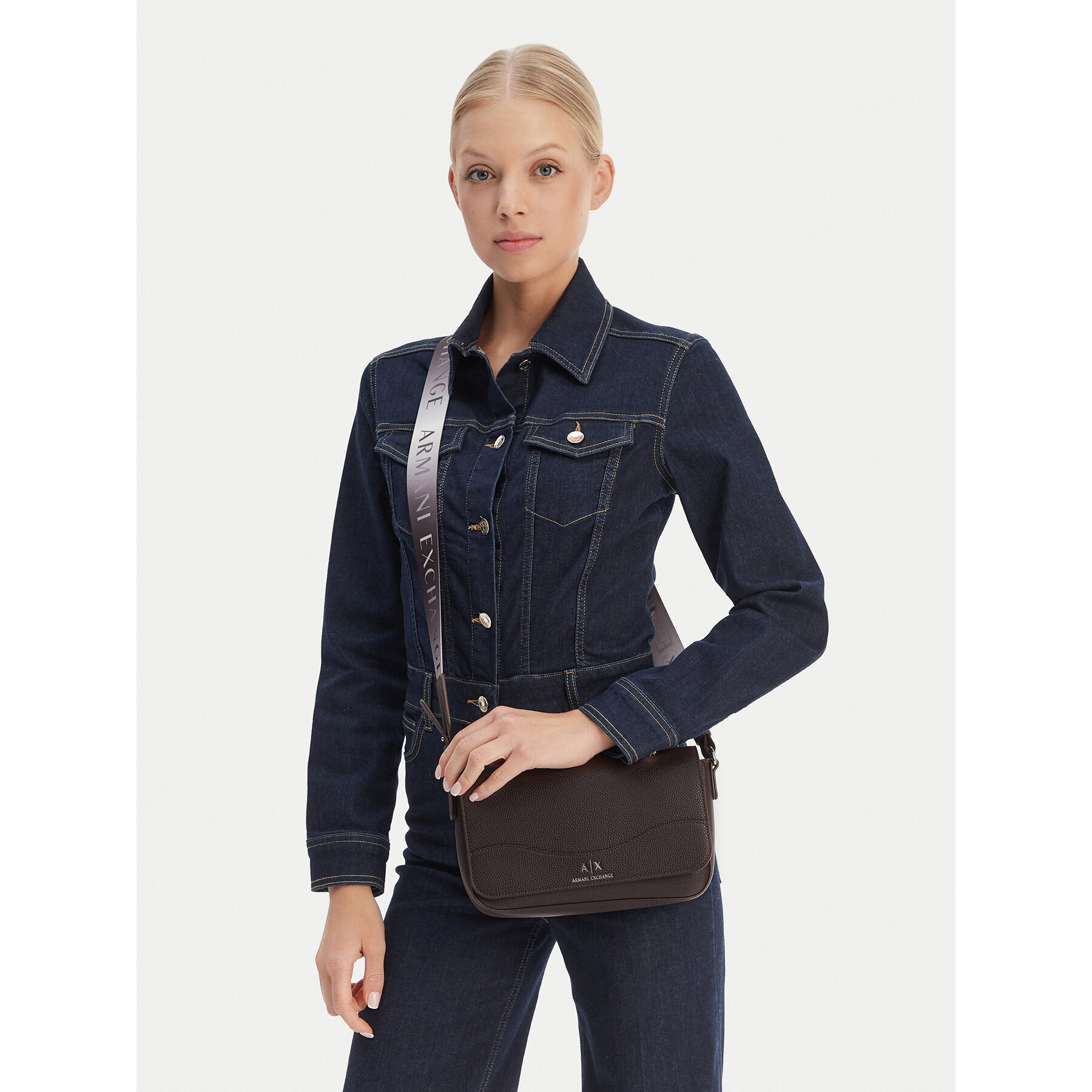 Kabelka Armani Exchange 942912 CC783 U6018 Hnedá