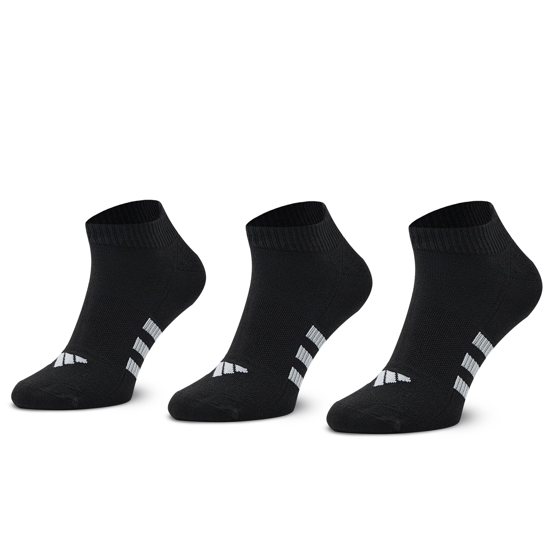 Unisex Magasszárú Zokni adidas, Méret: 34/36, Fekete, Performance Light Low Socks 3 Pairs IC9529