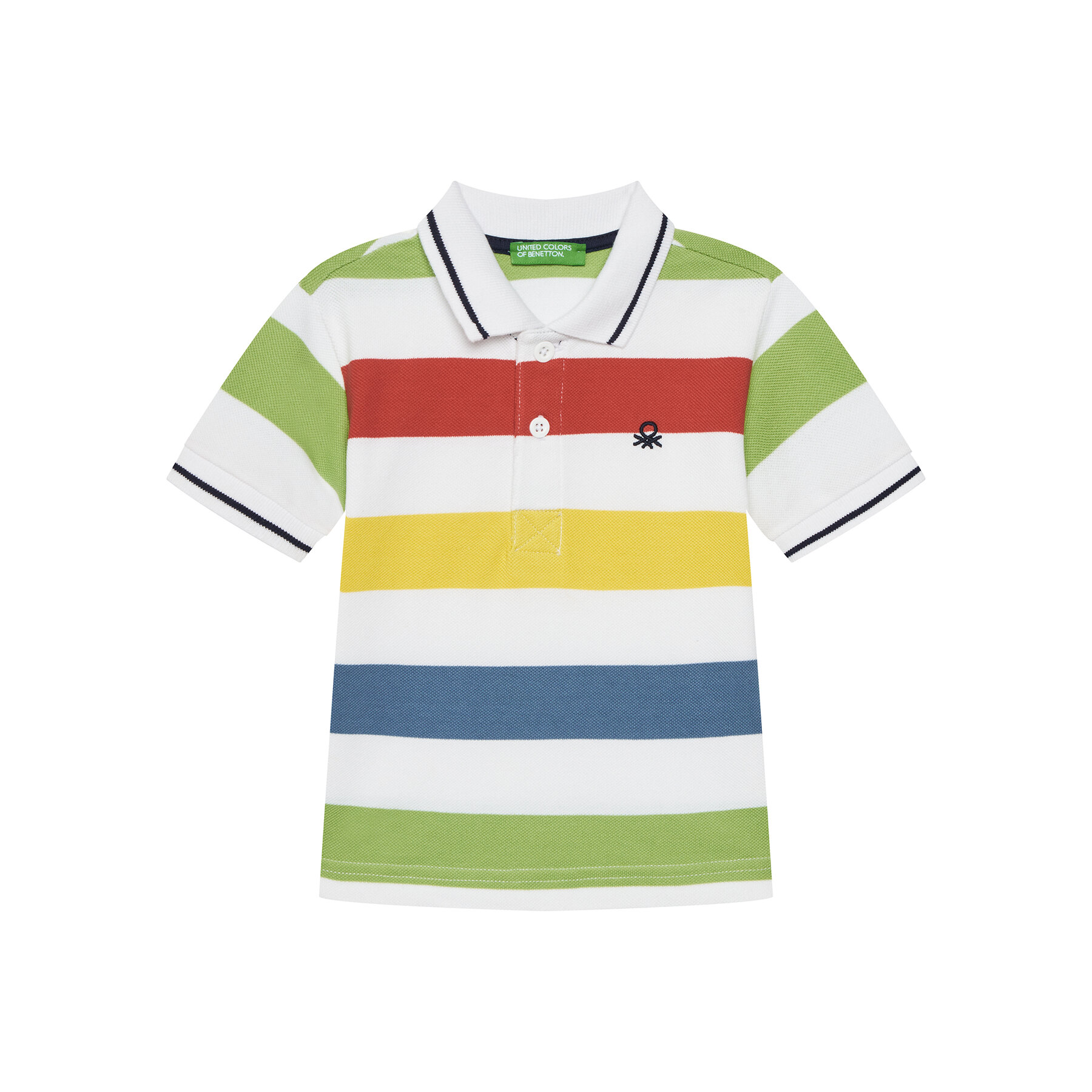 United Colors Of Benetton Polo 39QAG300V Έγχρωμο Regular Fit