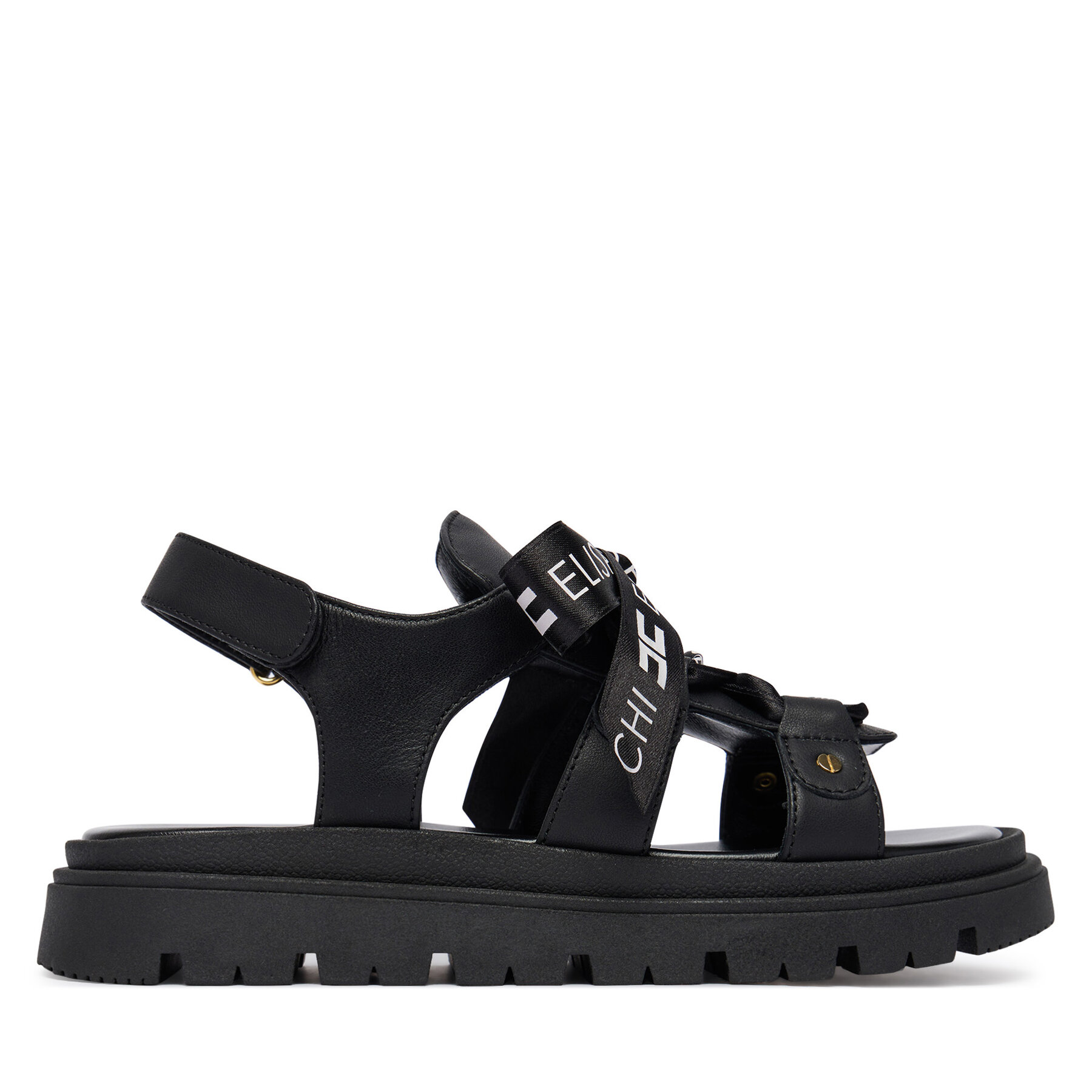 Σανδάλια Elisabetta Franchi F4A2-E0588-1733999-D Μαύρο