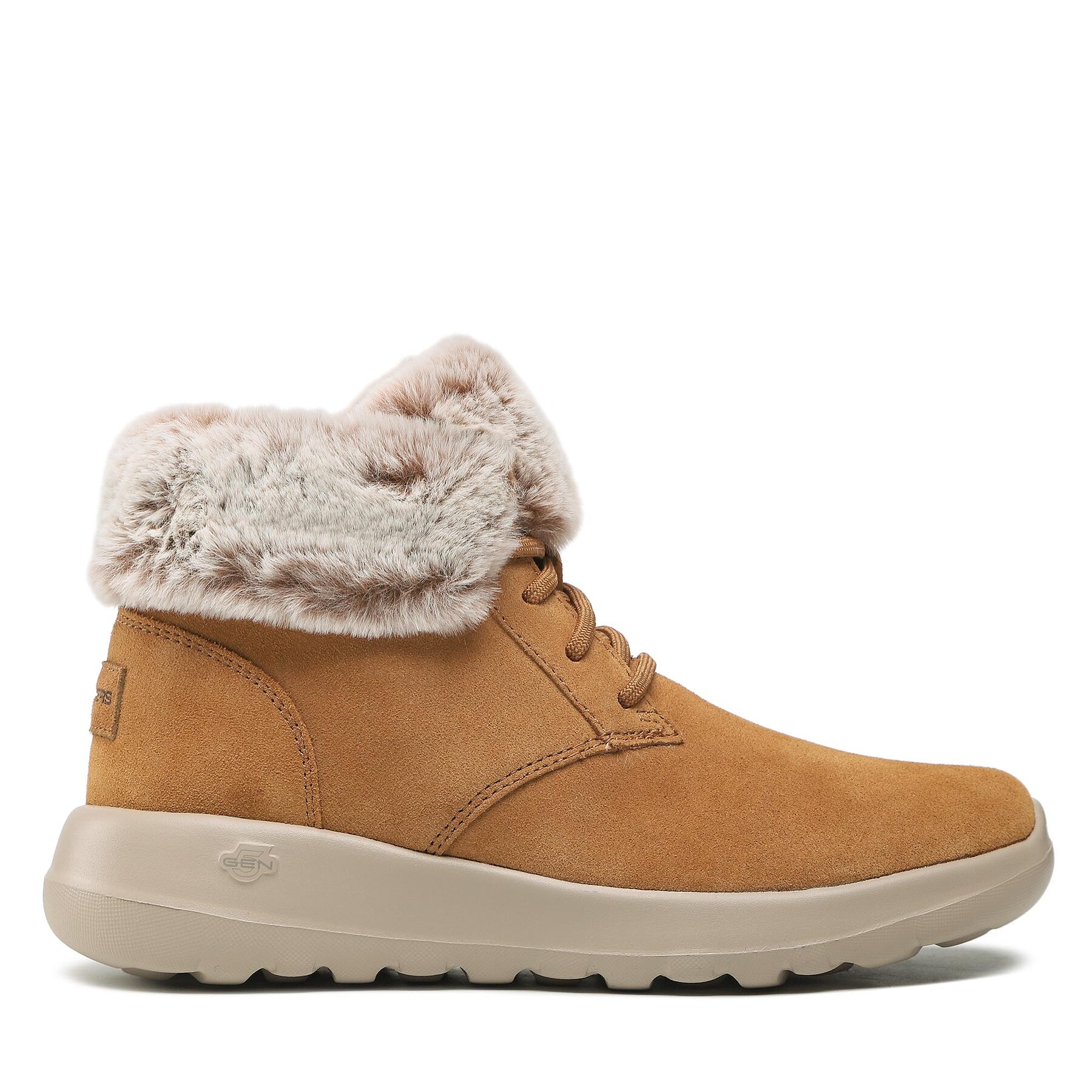 Botines Skechers Plush Dreams 144042/CSNT Marrón