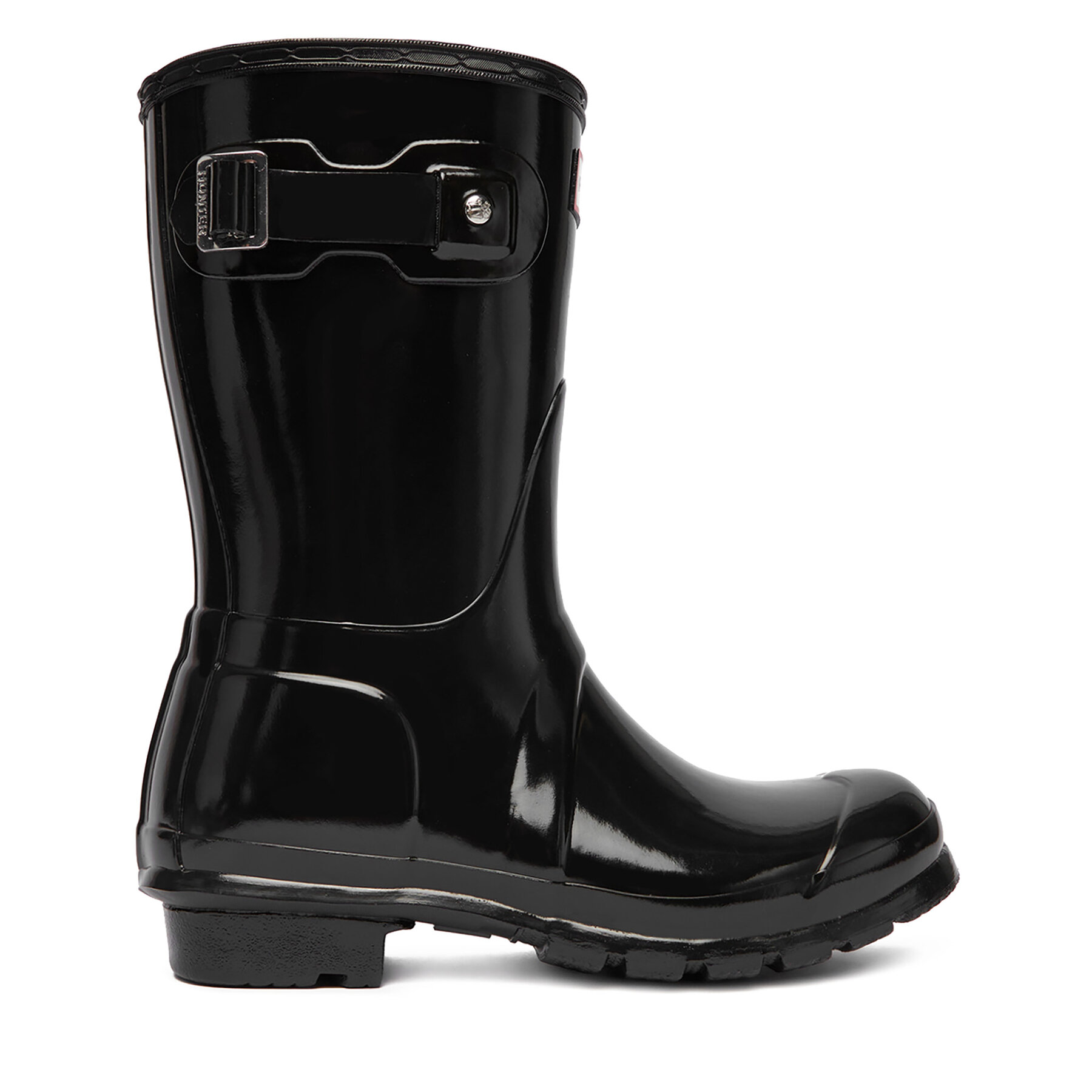 Cizme de cauciuc Hunter Original Gloss Short WFS1000RGL Negru