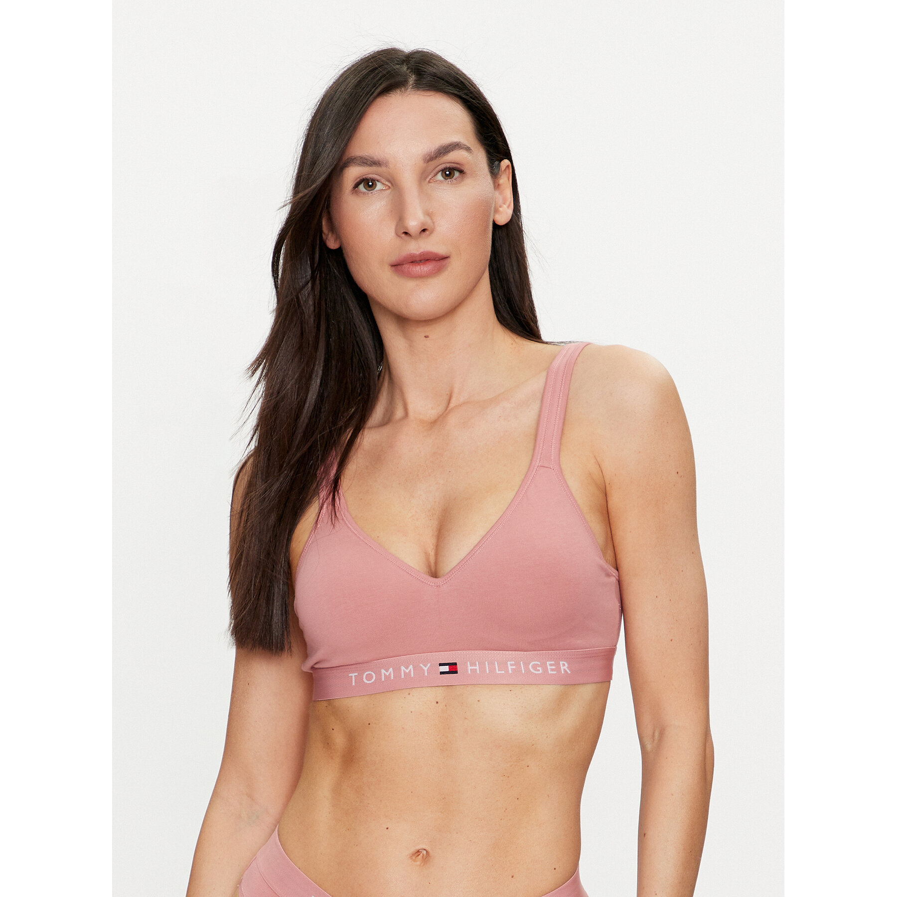 Tommy Hilfiger Σουτιέν τοπ UW0UW04612 Ροζ