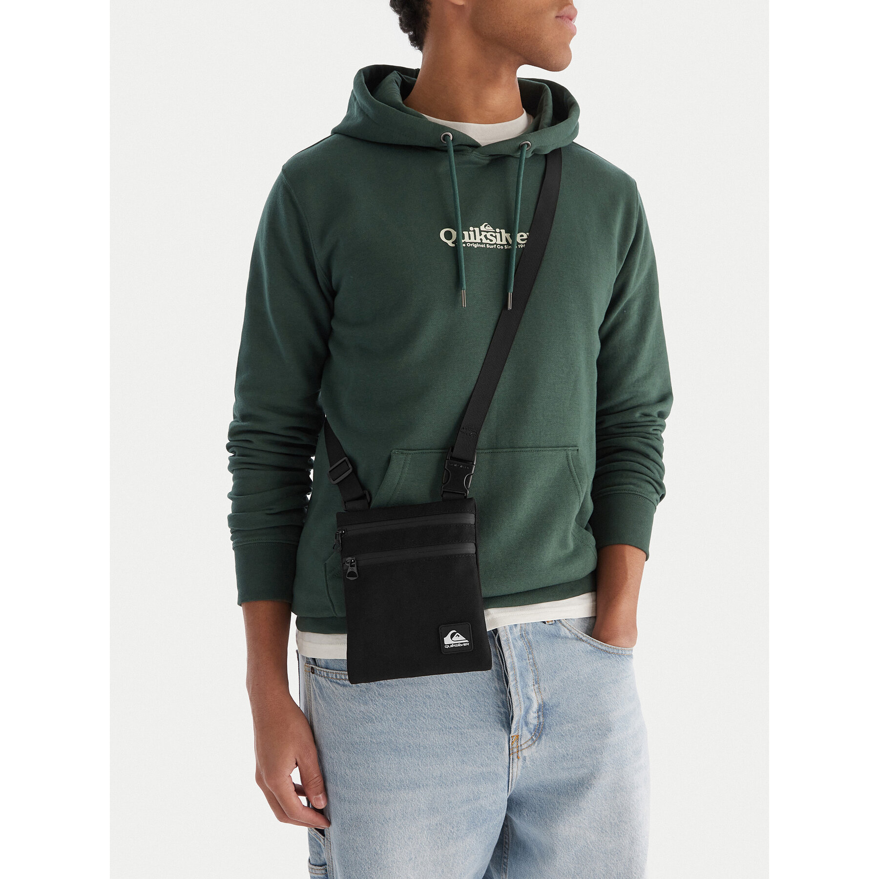 Válltáska Quiksilver CEOWB-QUIC-M-002-09 Fekete