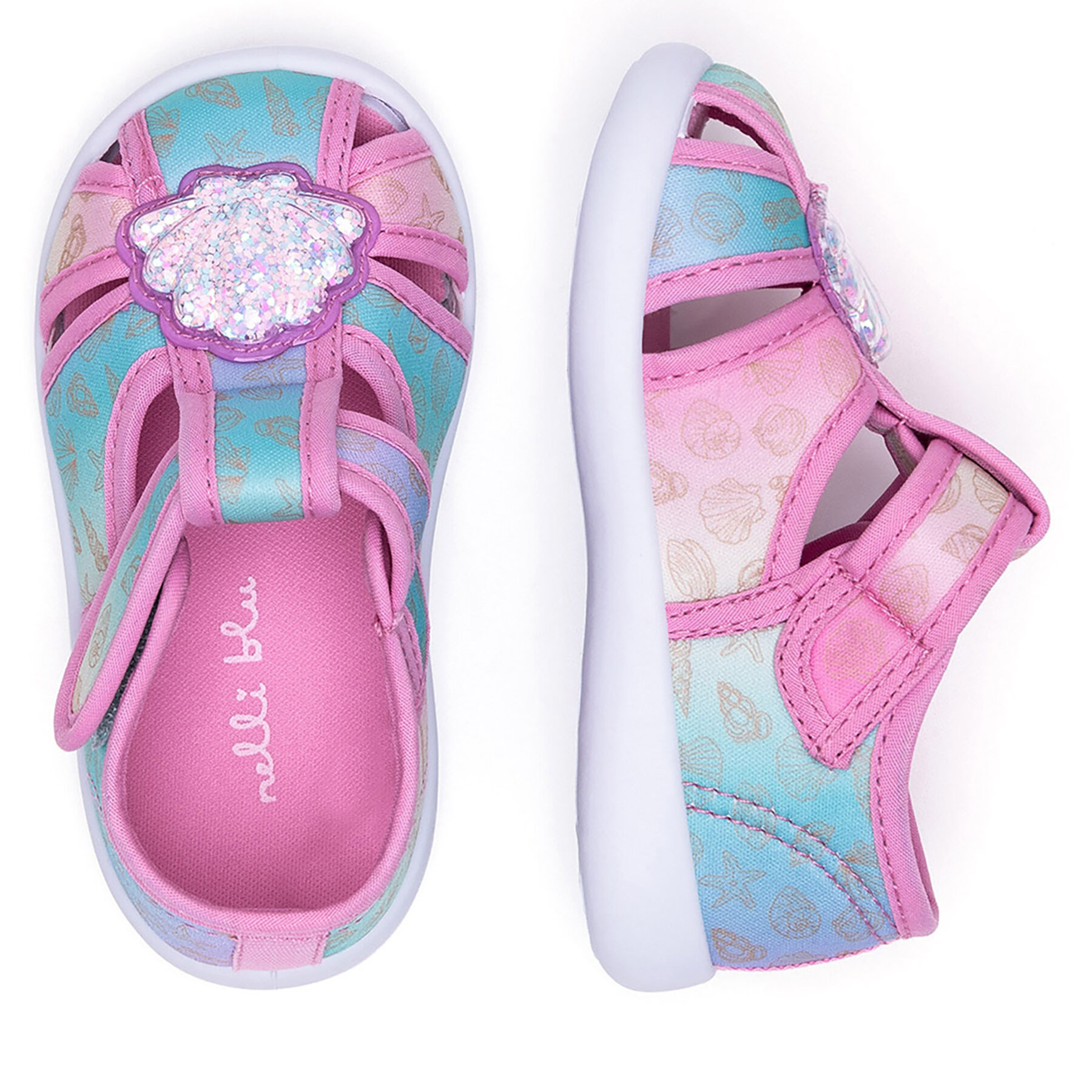 Pantofole Nelli Blu CM240413-2 Multicolore