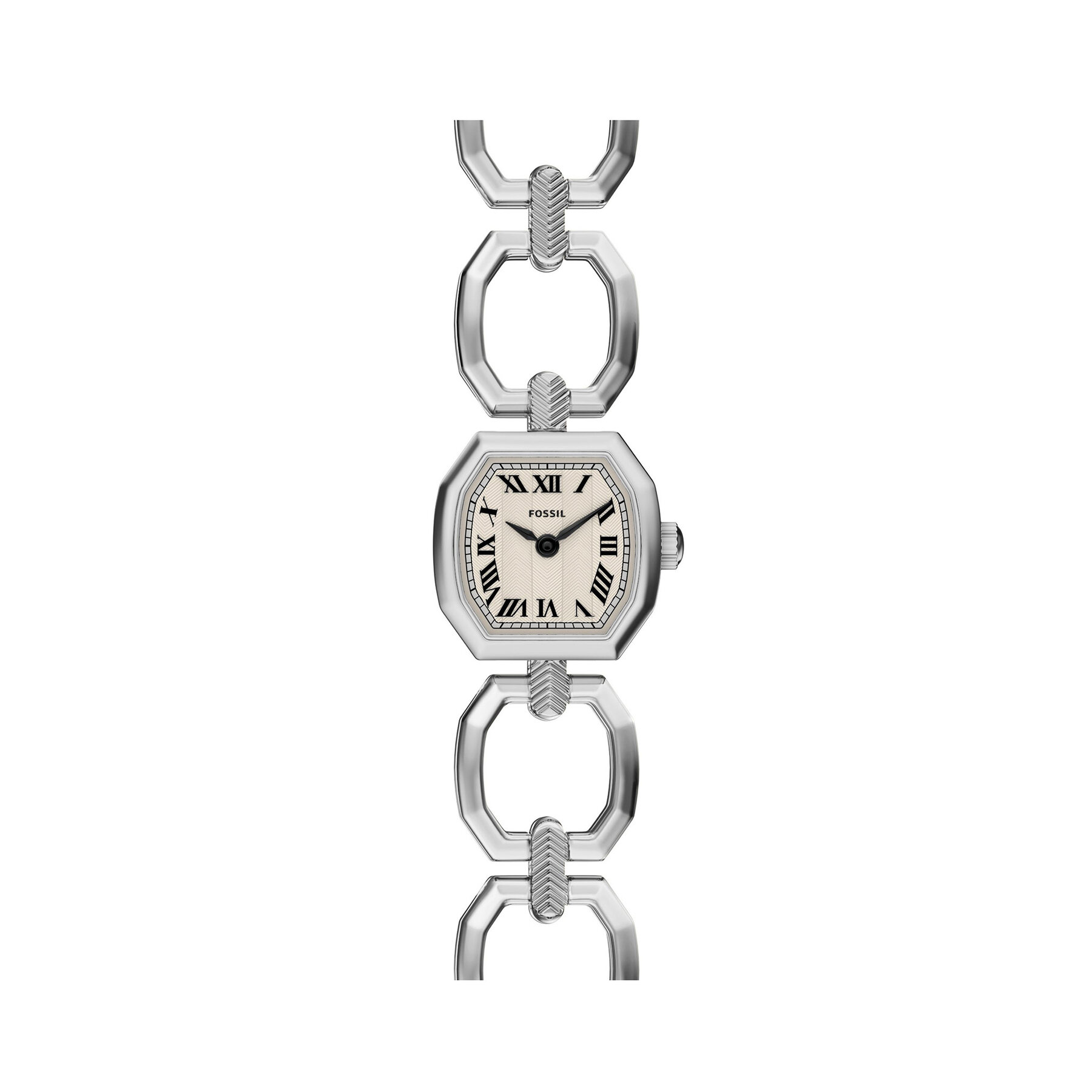 Sat Fossil Harlow ES5485 Srebrna