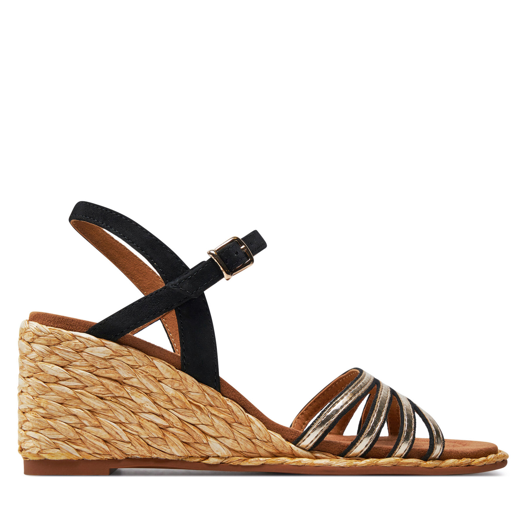 Donna Espadrillas Caprice, Taglia 41, Nero, 9-28305-42, taglia : 41