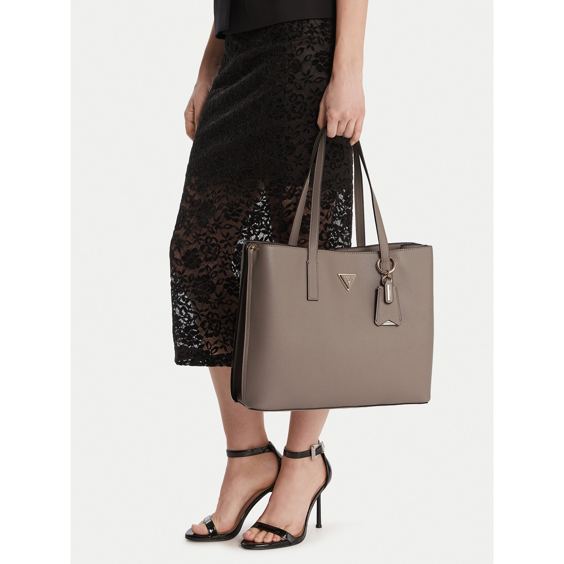 Дамска чанта Guess Meridian II HWBG69 74230 Сив