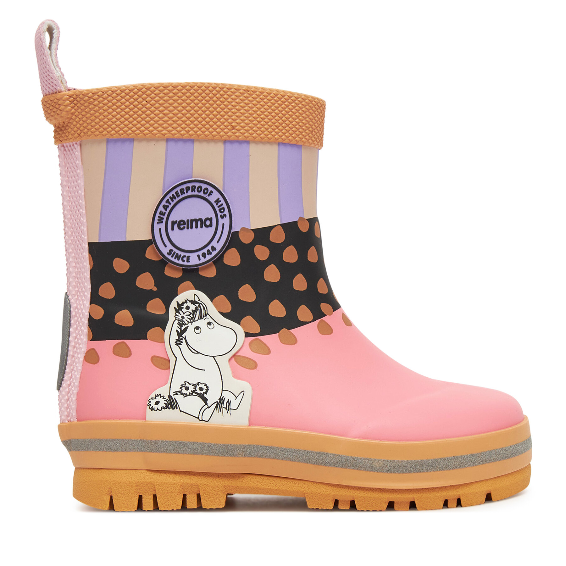 Gumijasti škornji Reima Magisk Moomin 5400001B Roza