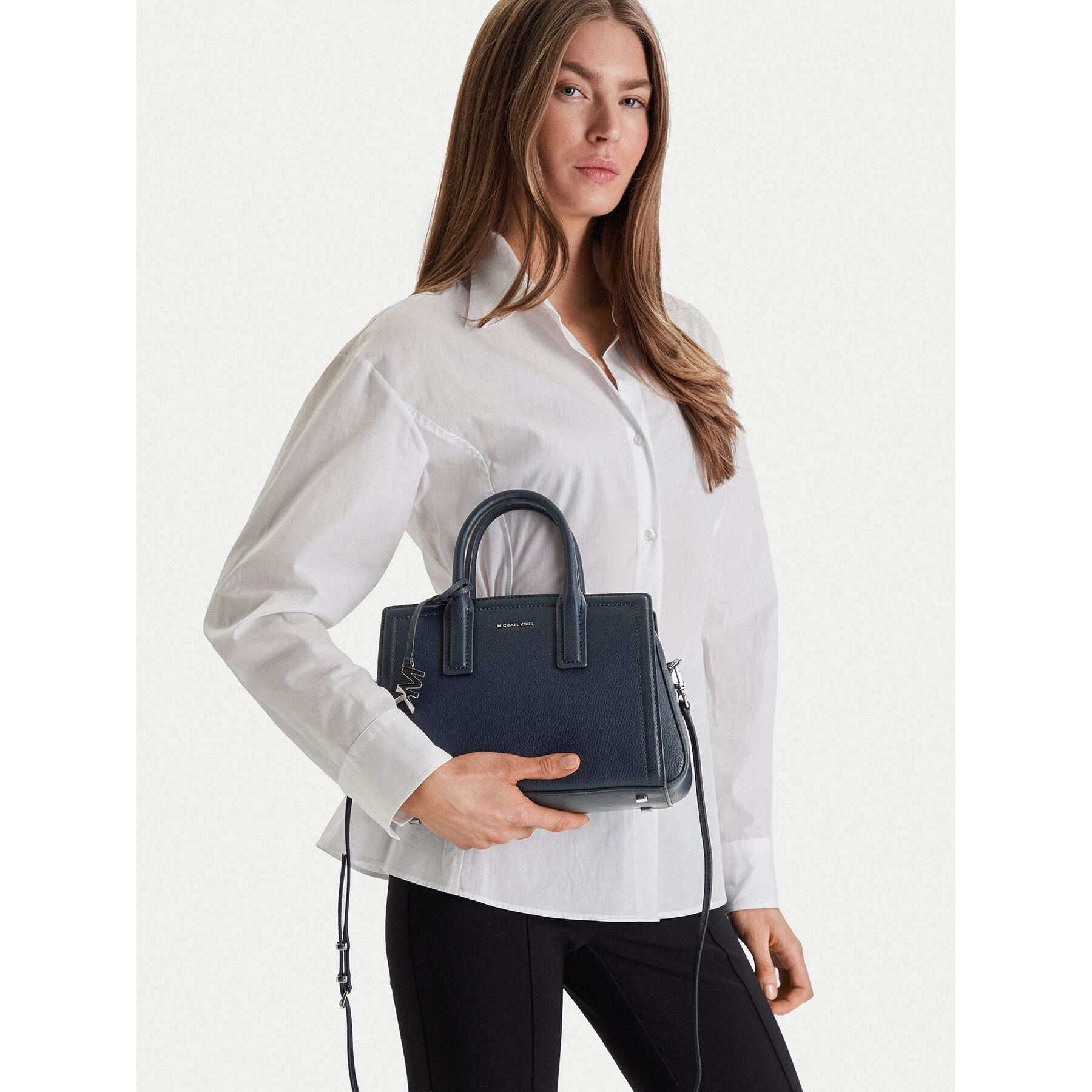 Táska MICHAEL Michael Kors 30S5S9IS1L Sötétkék