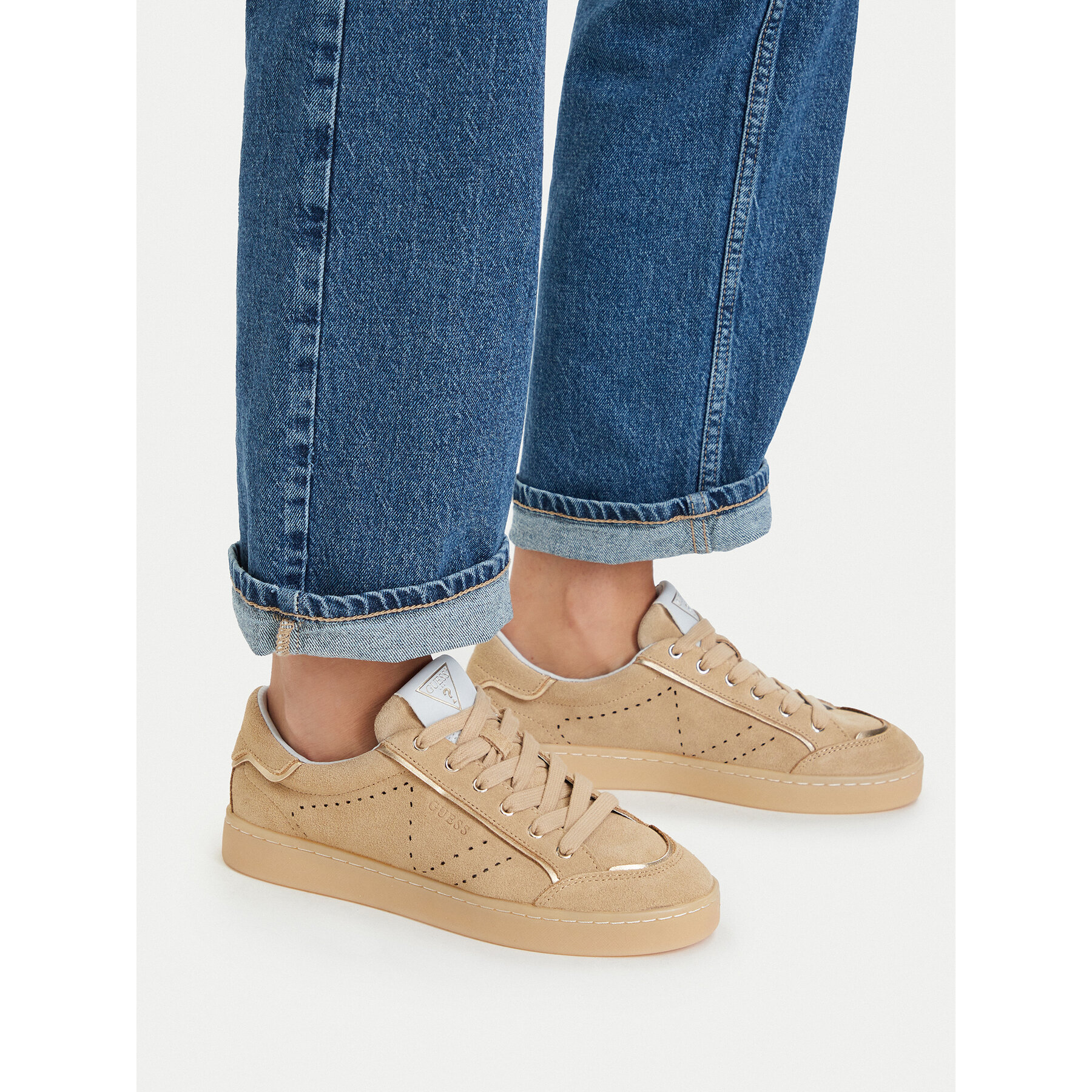 Superge Guess FLPJHE SUE12 Bež