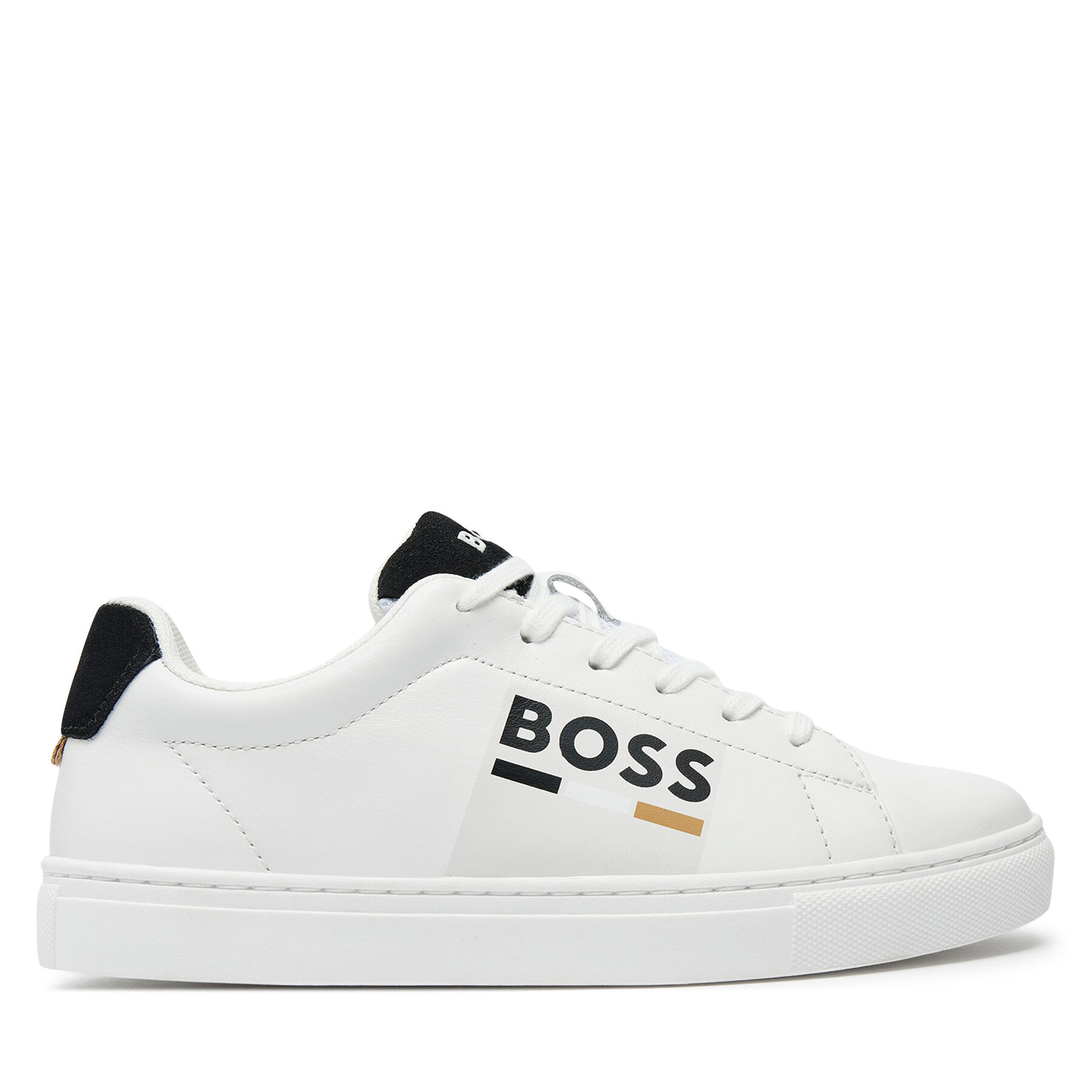 Chlapec Sneakersy BOSS, Rozmer: 36, Biela, J51310 S
