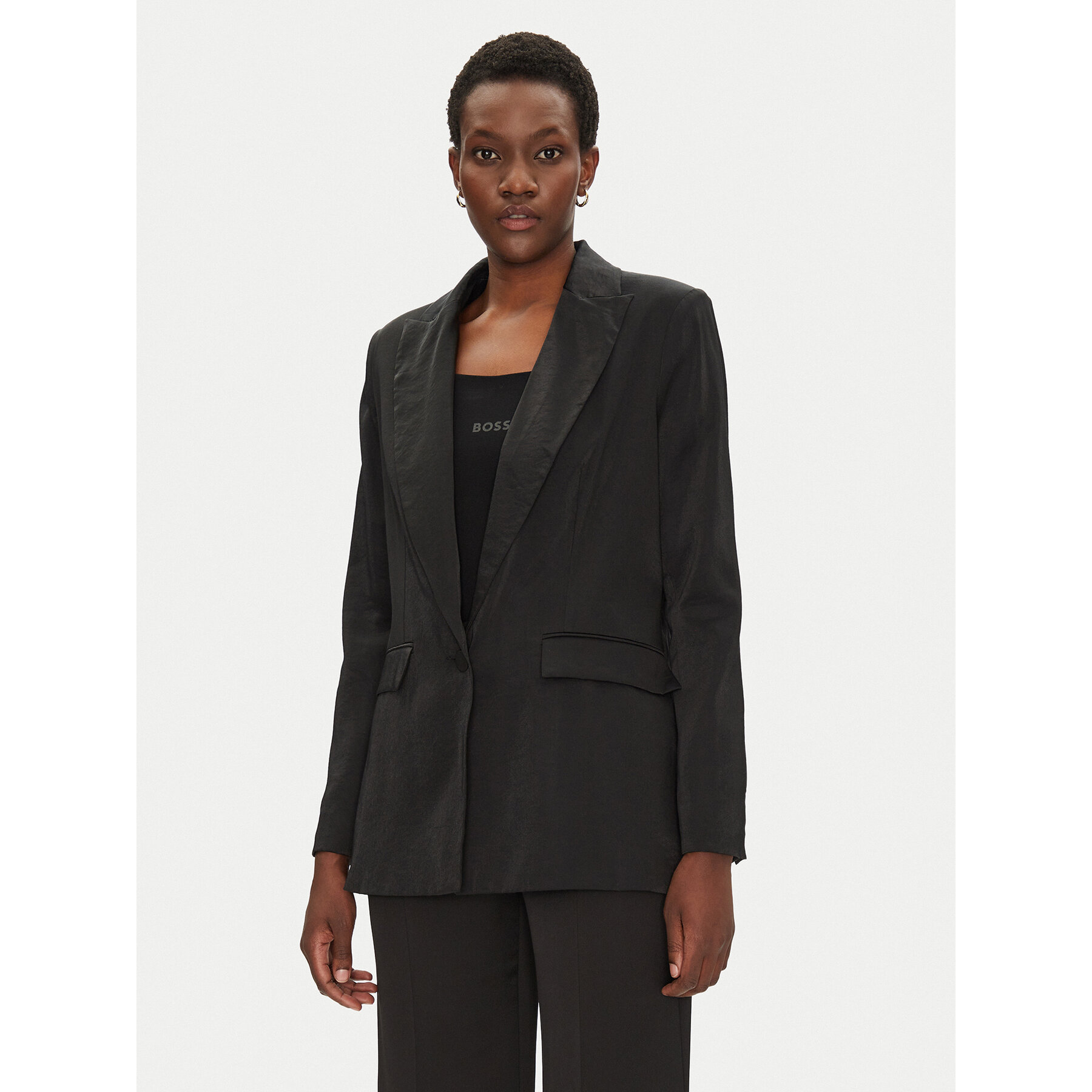 Morgan Sakko 251-VTEO.F M Schwarz Slim Fit