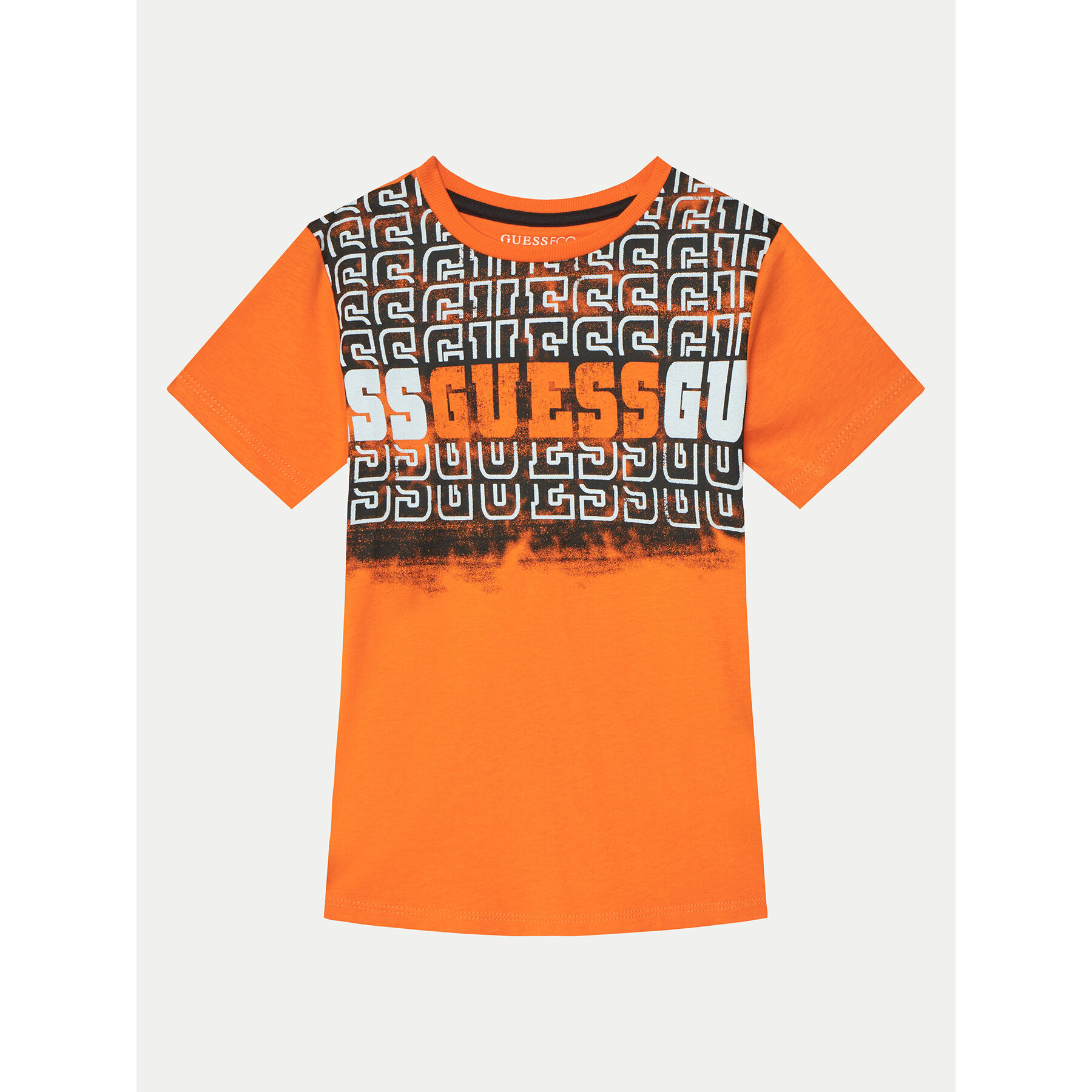 Guess T-Shirt L5RI23 K8HM4 Πορτοκαλί Regular Fit