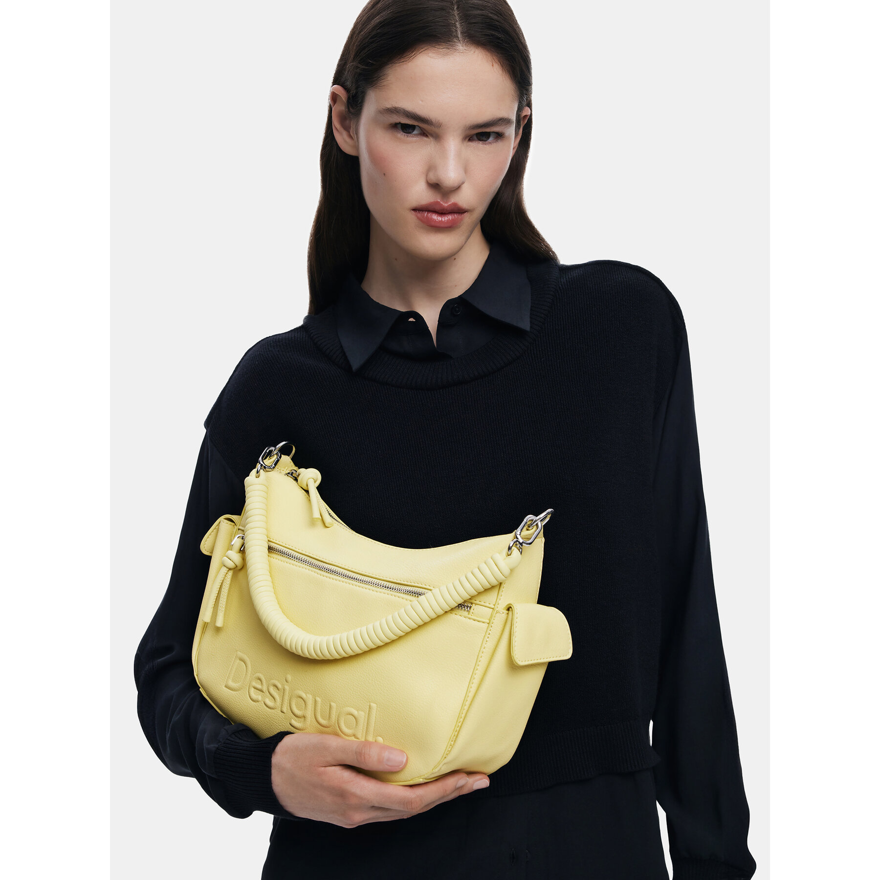 Geantă Desigual 25SAXPBU Galben