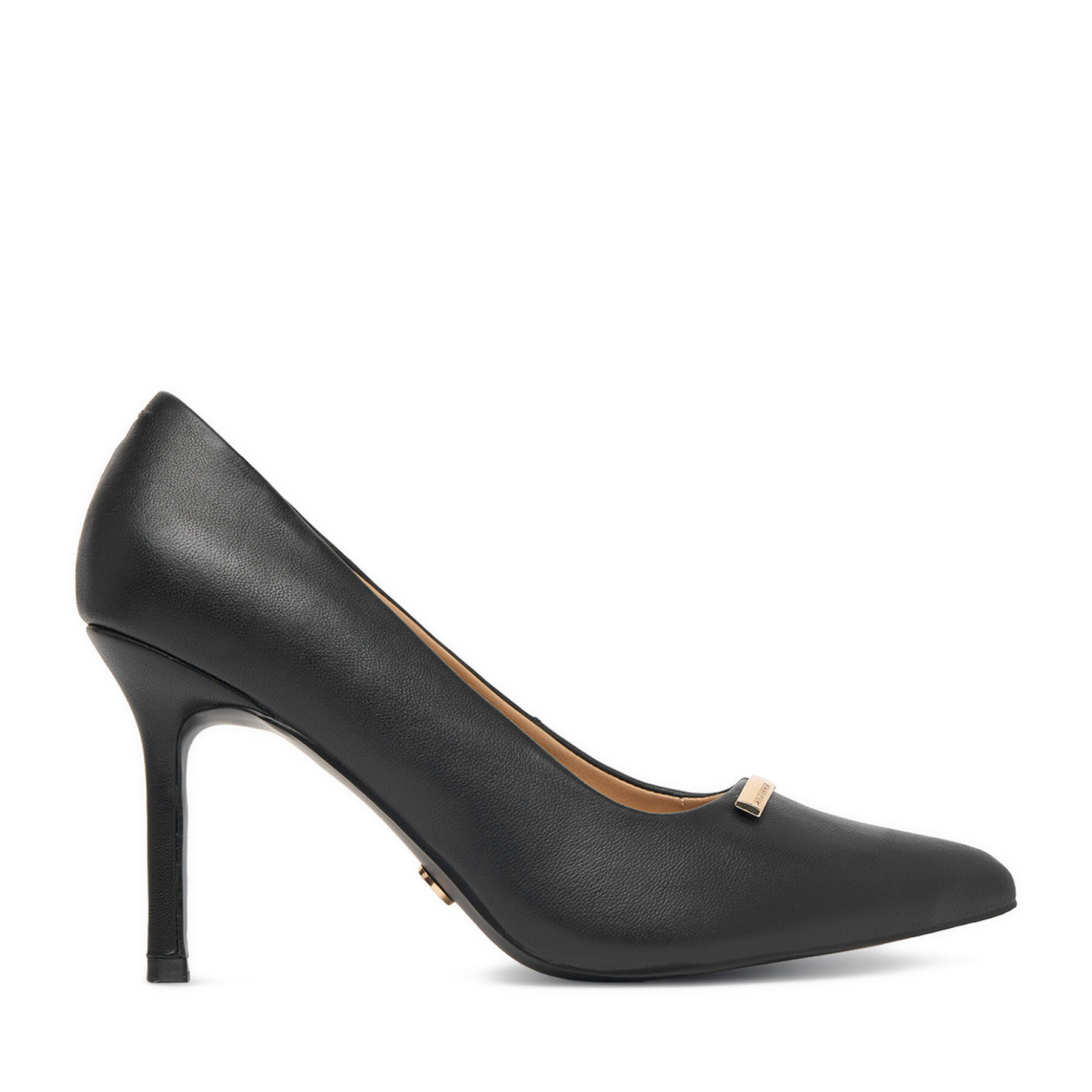Pantofi cu toc subțire U.S. Polo Assn. EO-JACLYN001W/GL1 Negru