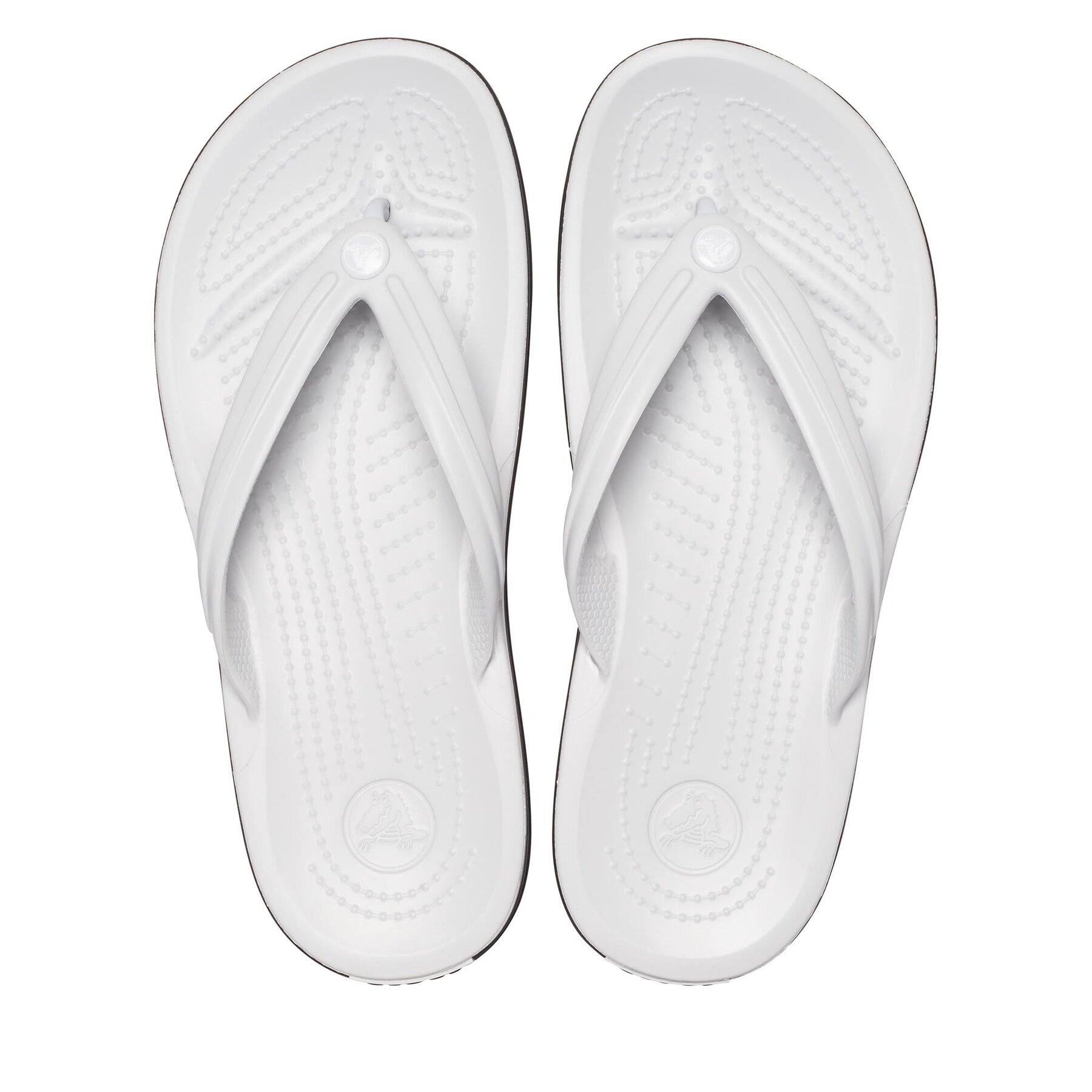 Japonki Crocs, Rozmiar 43-44 Szary Crocband Flip 11033