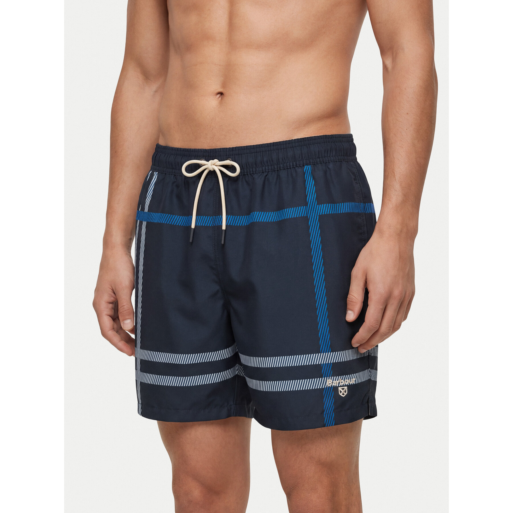 Barbour Badeshorts Twain MSW0067NY91 Dunkelblau Regular Fit