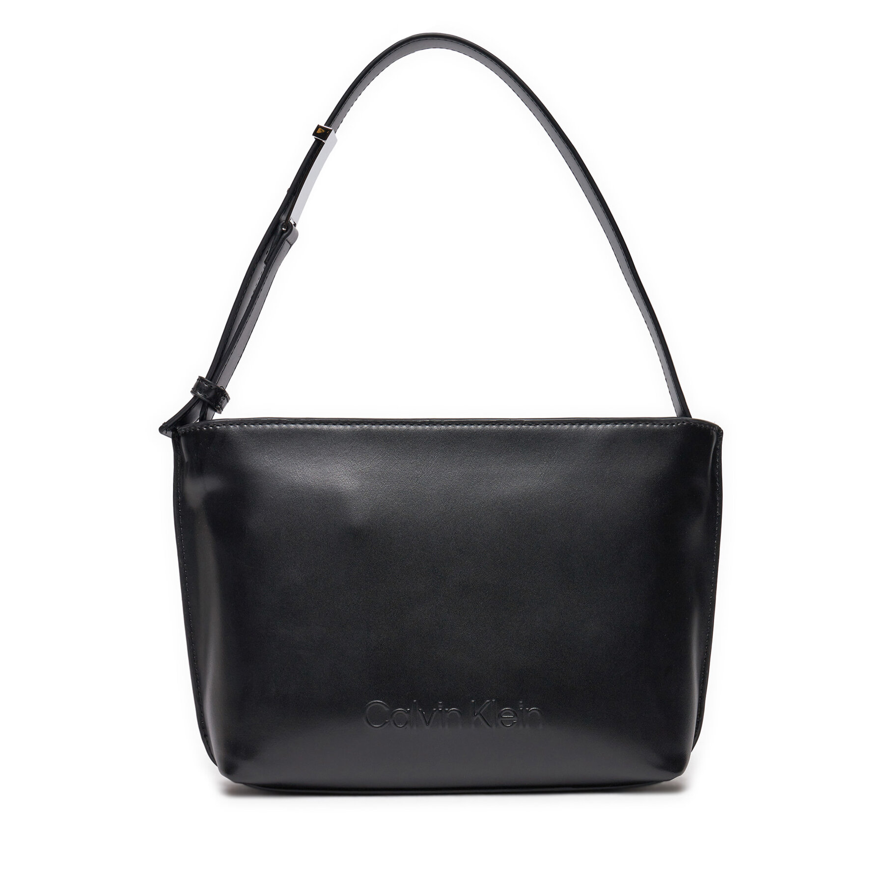 Kabelka Calvin Klein Embossed Logo K60K612551 Čierna