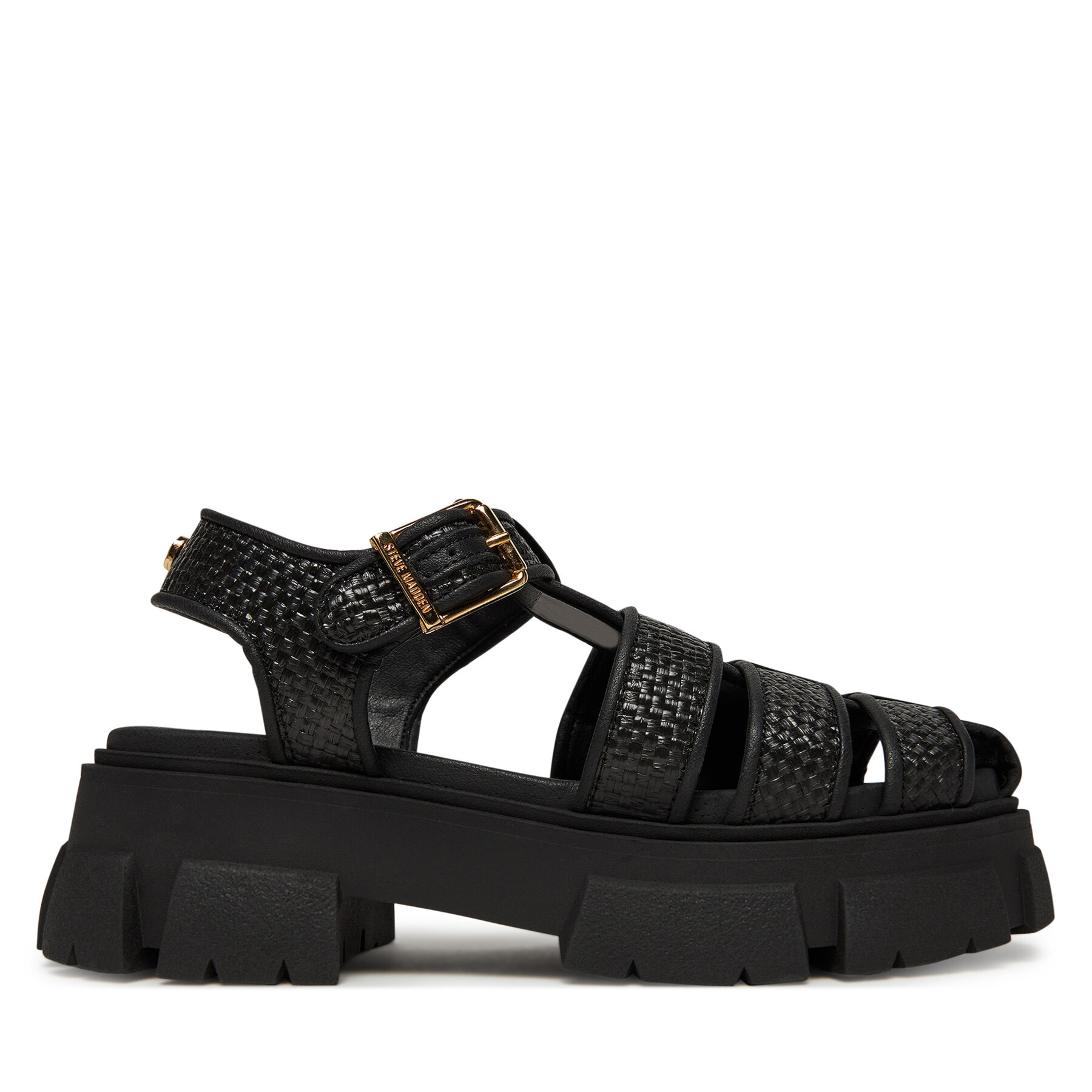 Dámske Sandále Steve Madden, Rozmer: 39, Čierna, Amina s SM11003681