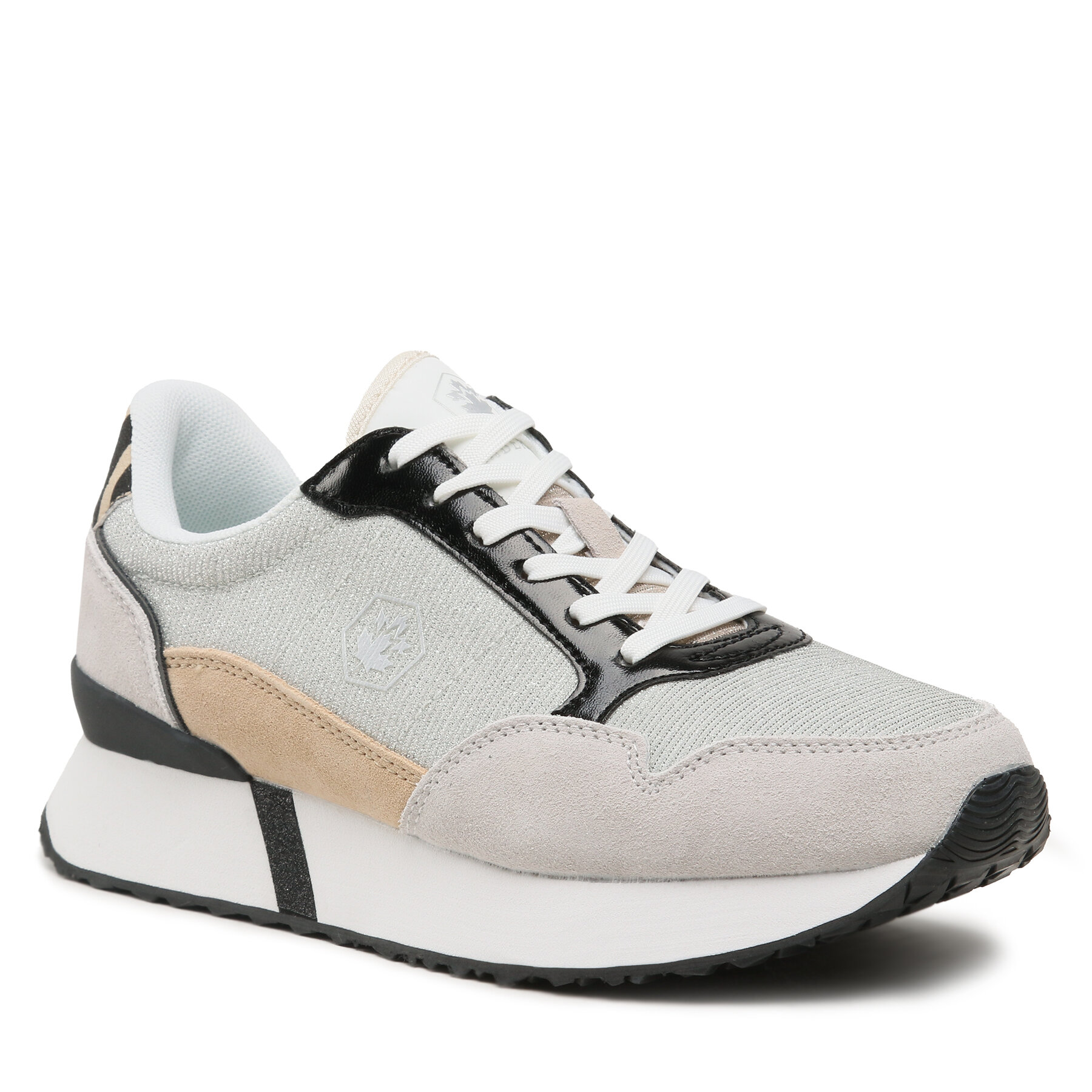Čevlji Lumberjack SNEAKER OFF WHITE/SILVER