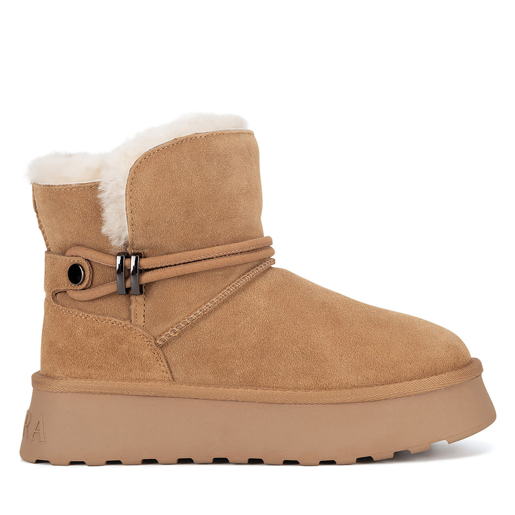 Damen Schneeschuhe Badura, Schuhgröße 39, Braun, WFA3080-1