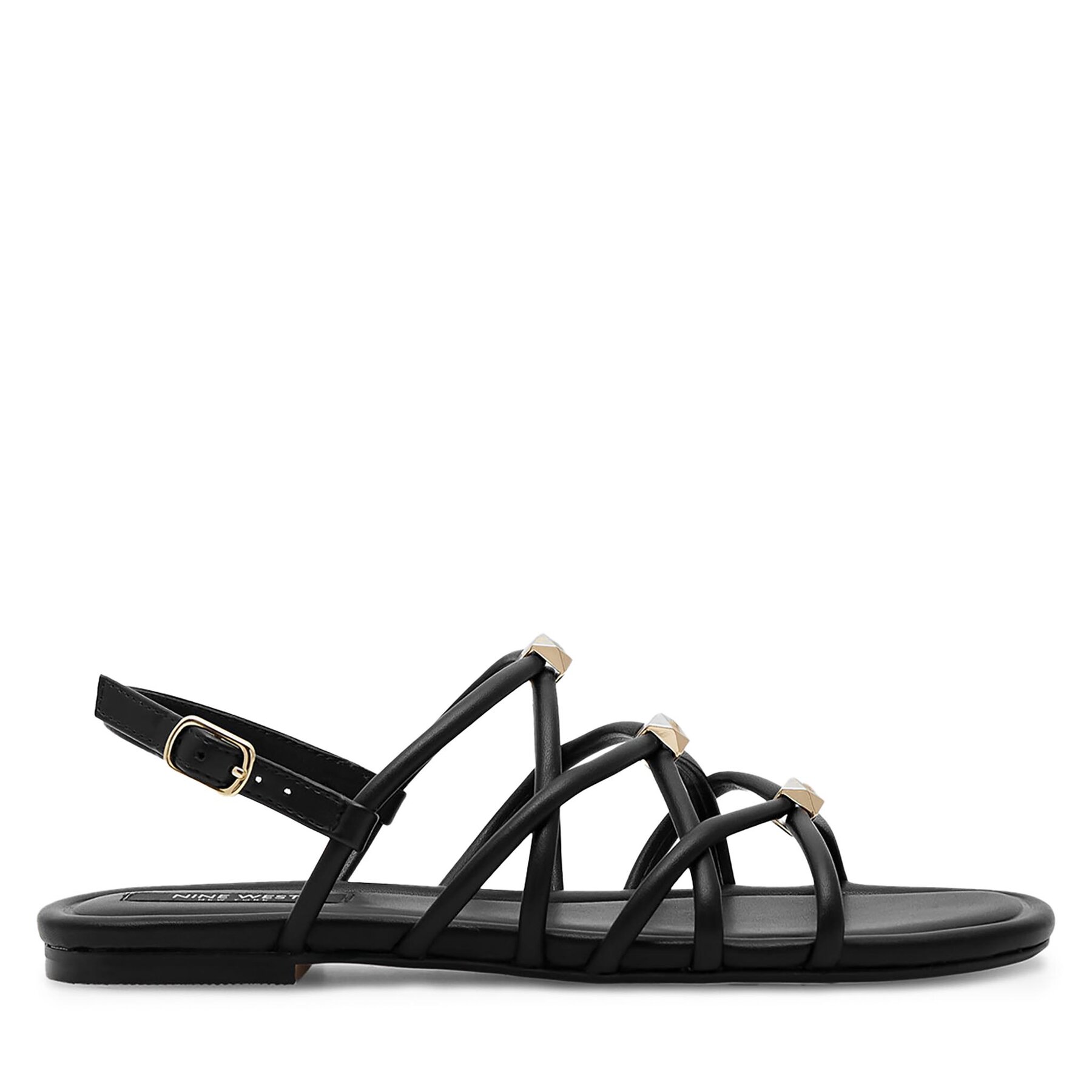 Nine West Mujer Sandalias, Talla : 36, Negro, 123AL1737