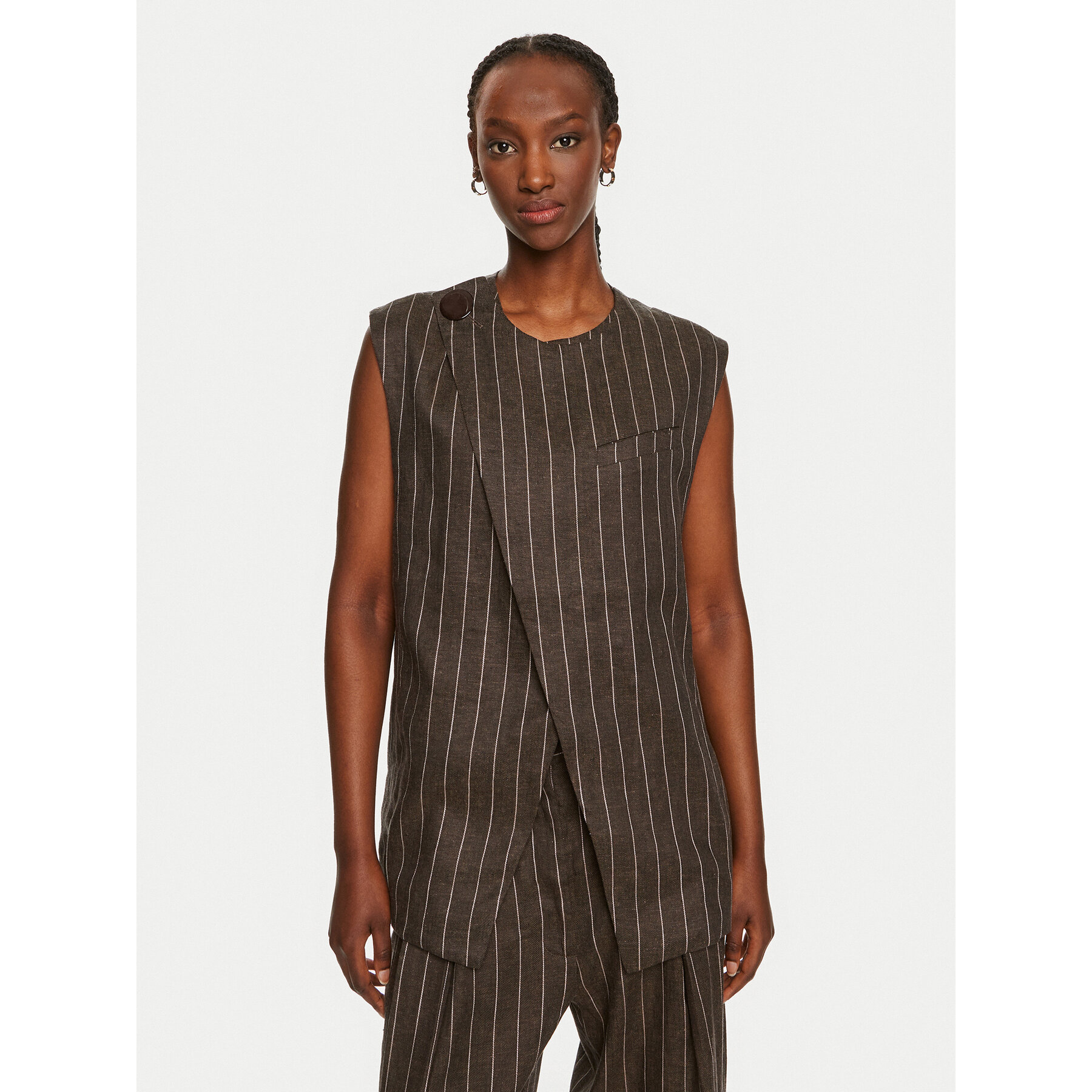 DAY BIRGER ÉT MIKKELSEN Weste Enid DAY65243328 Braun Regular Fit