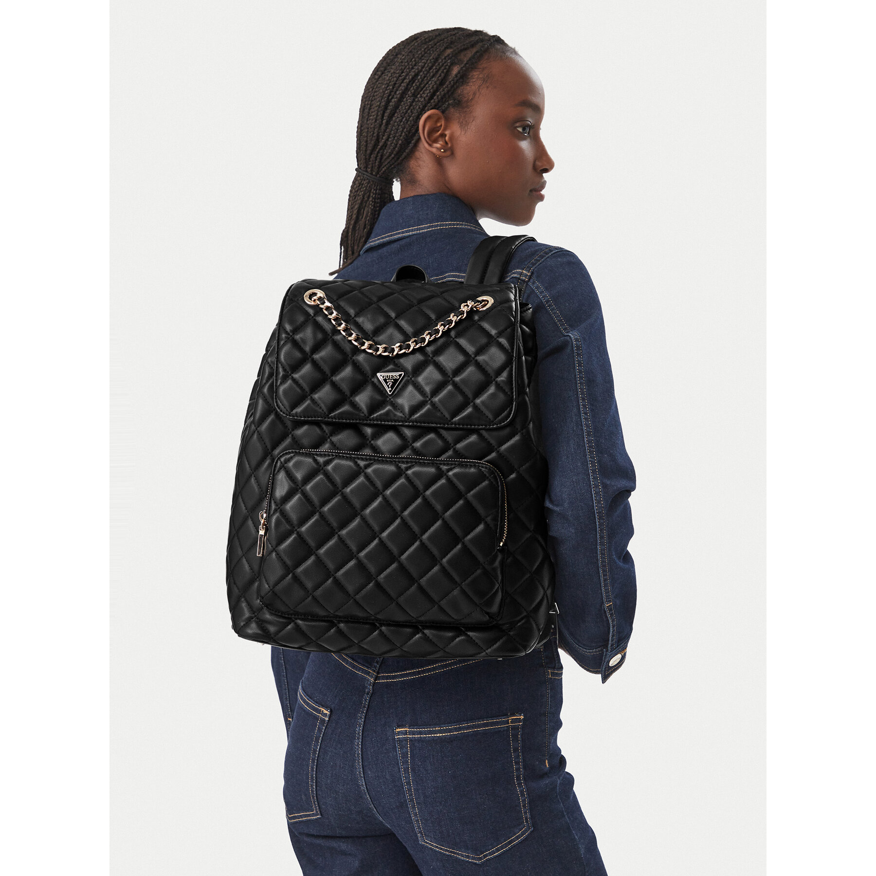 Rucsac Guess Juliet Travel TWQN24 56033 Negru
