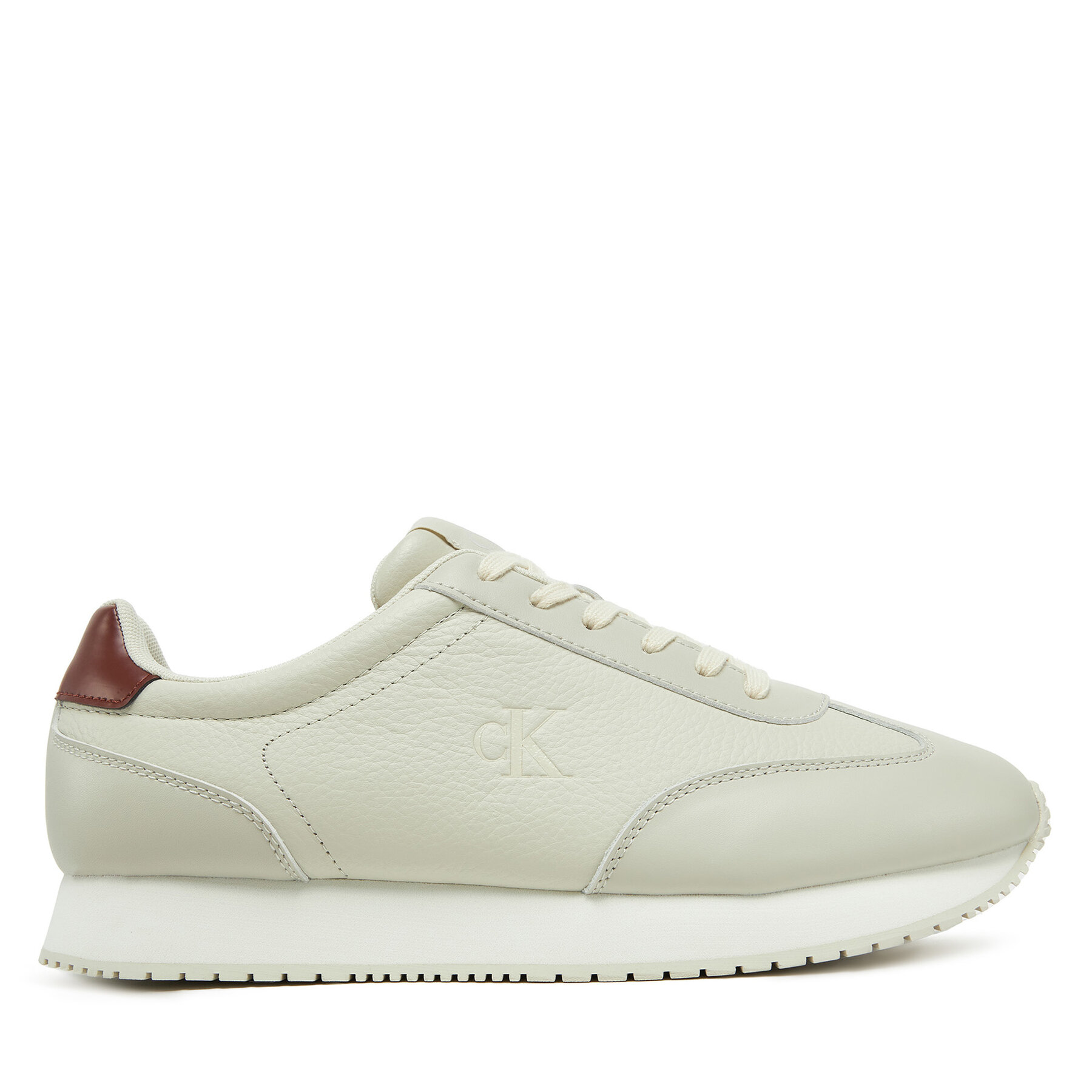 Sportcipők Calvin Klein Jeans Runner Laceup Tc YM0YM01187 Bézs