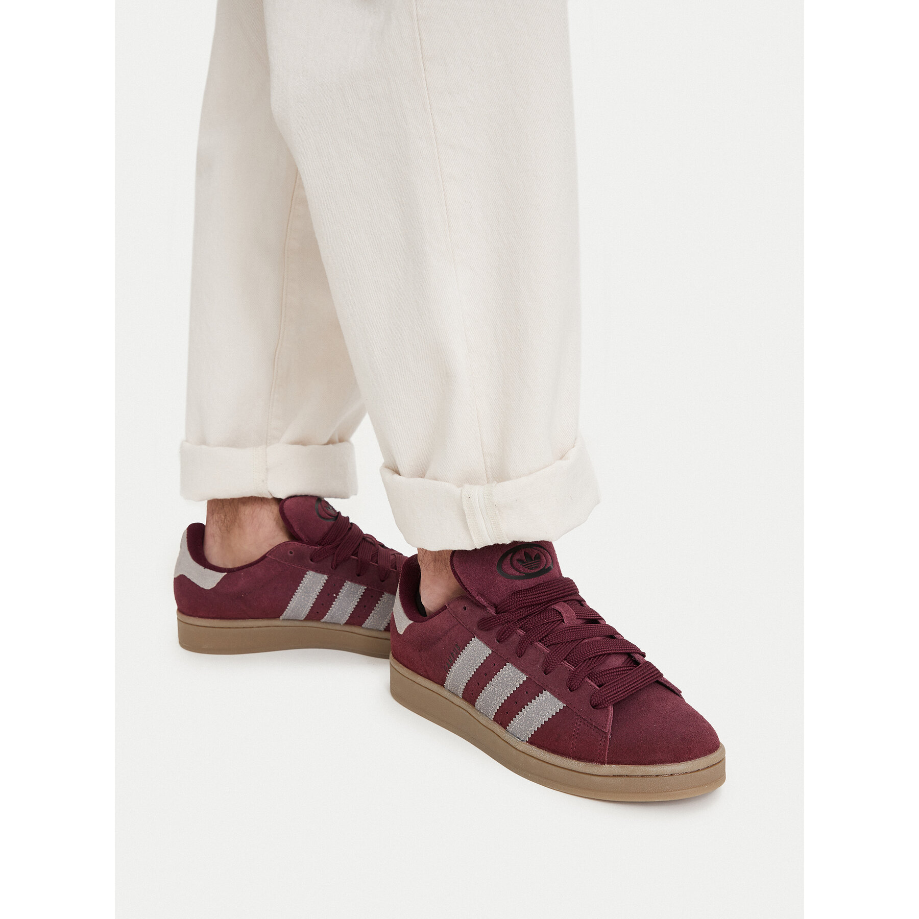 Superge adidas Campus 00s KJ2323 Bordo rdeča