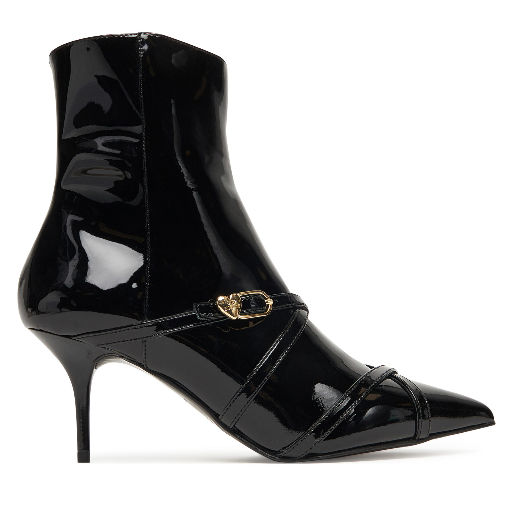 Polokozačky LOVE MOSCHINO JA21047G1NIH000 Černá