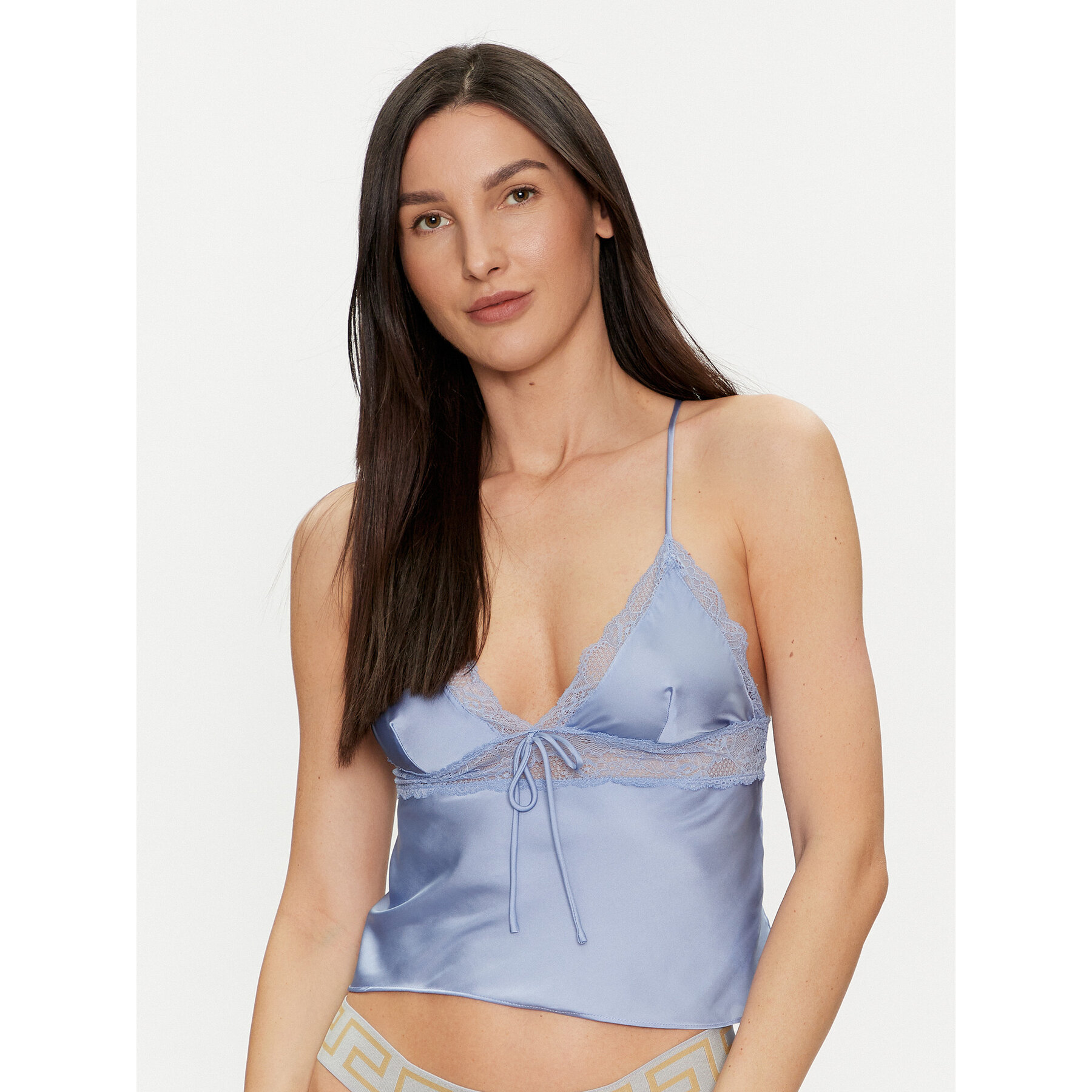 Hunkemöller Maglietta del pigiama Marcela 204993 Blu Regular Fit