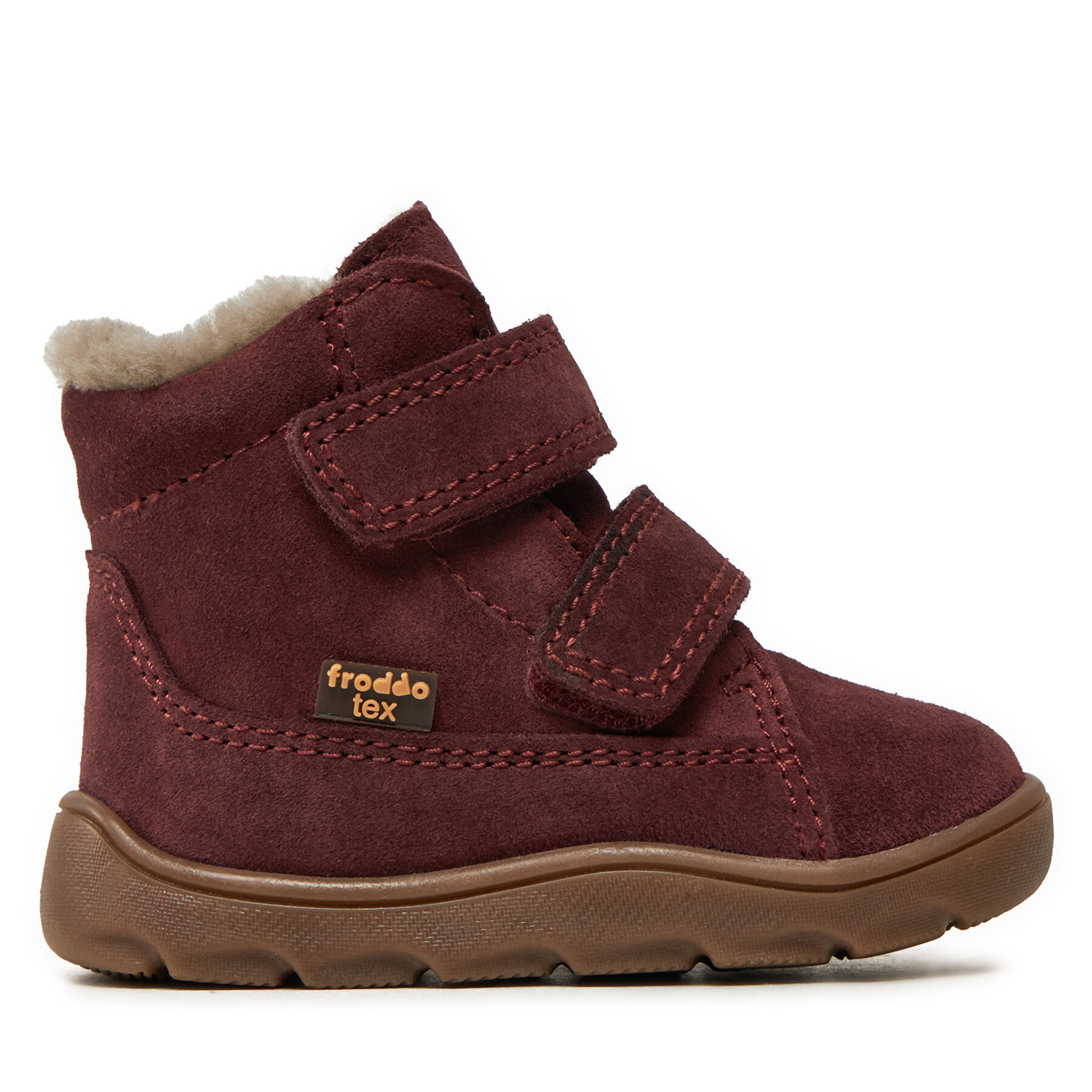 Cizme Froddo Zeru Tex Furry Barefoot G2110149-5 M Roșu