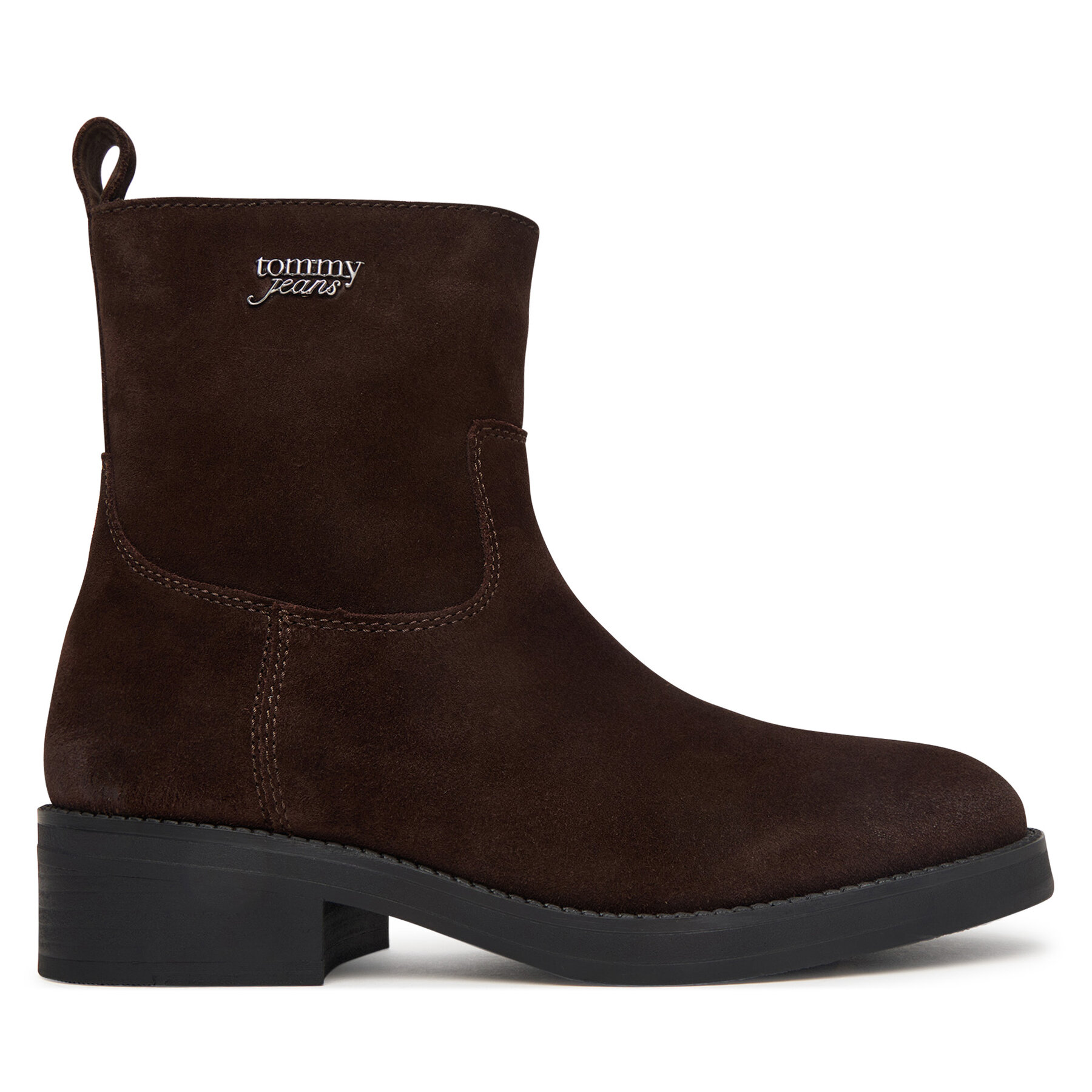 Боти Tommy Jeans Chelsea Boots EN0EN03078 Тъмнокафяв