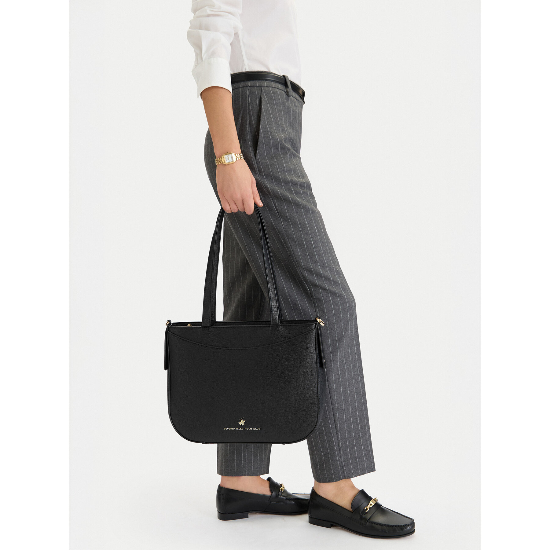 Geantă Beverly Hills Polo Club CWB-BHPC-C-005-07 Negru