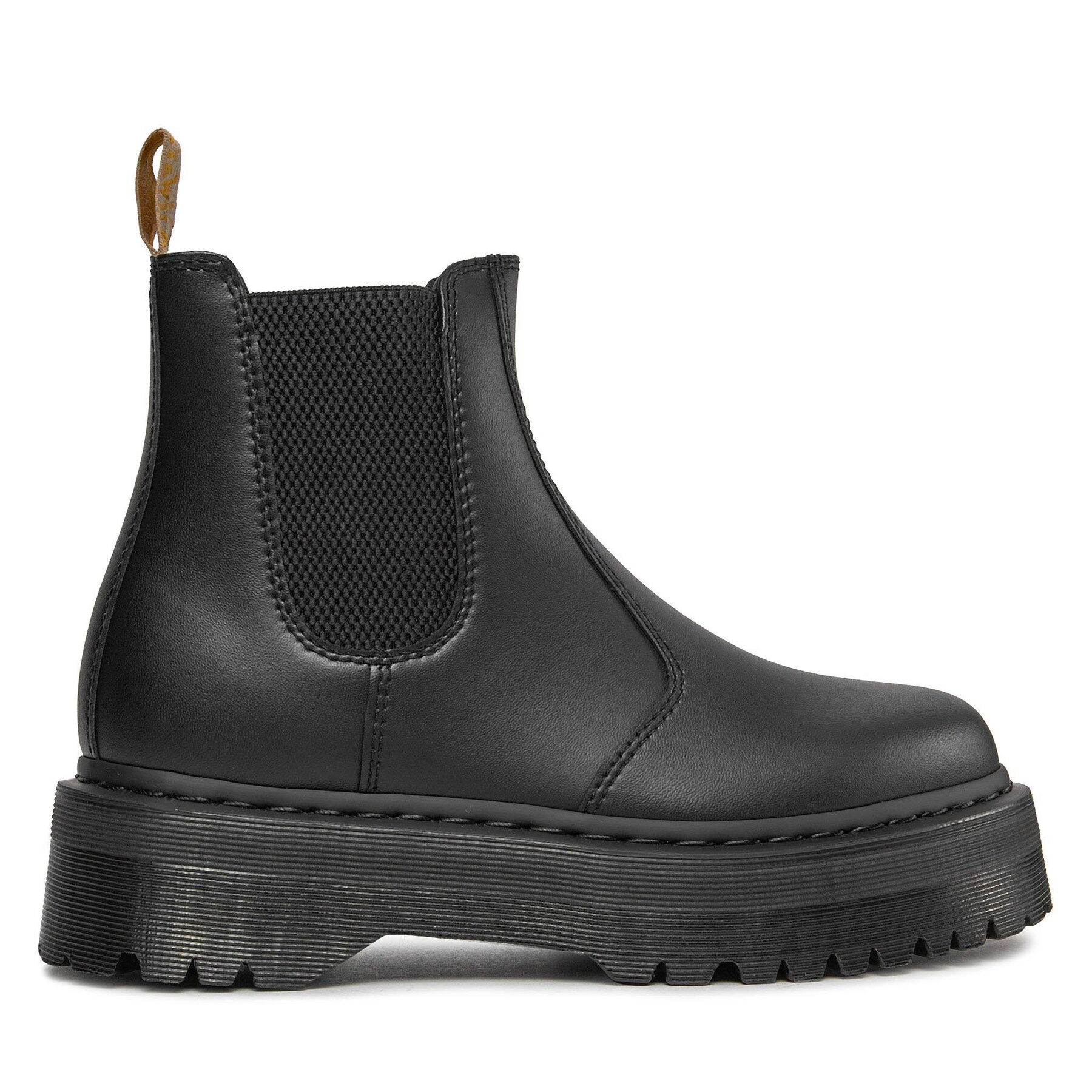 Kotníková obuv s elastickým prvkem Dr. Martens 27560001 Černá