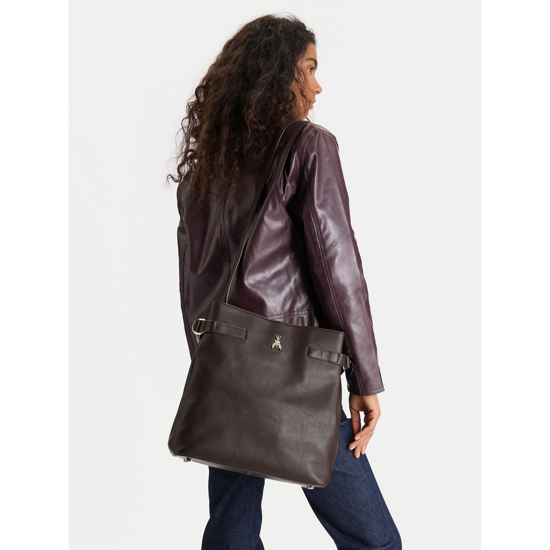 Torbica Patrizia Pepe 2B0150/L162-B856 Smeđa