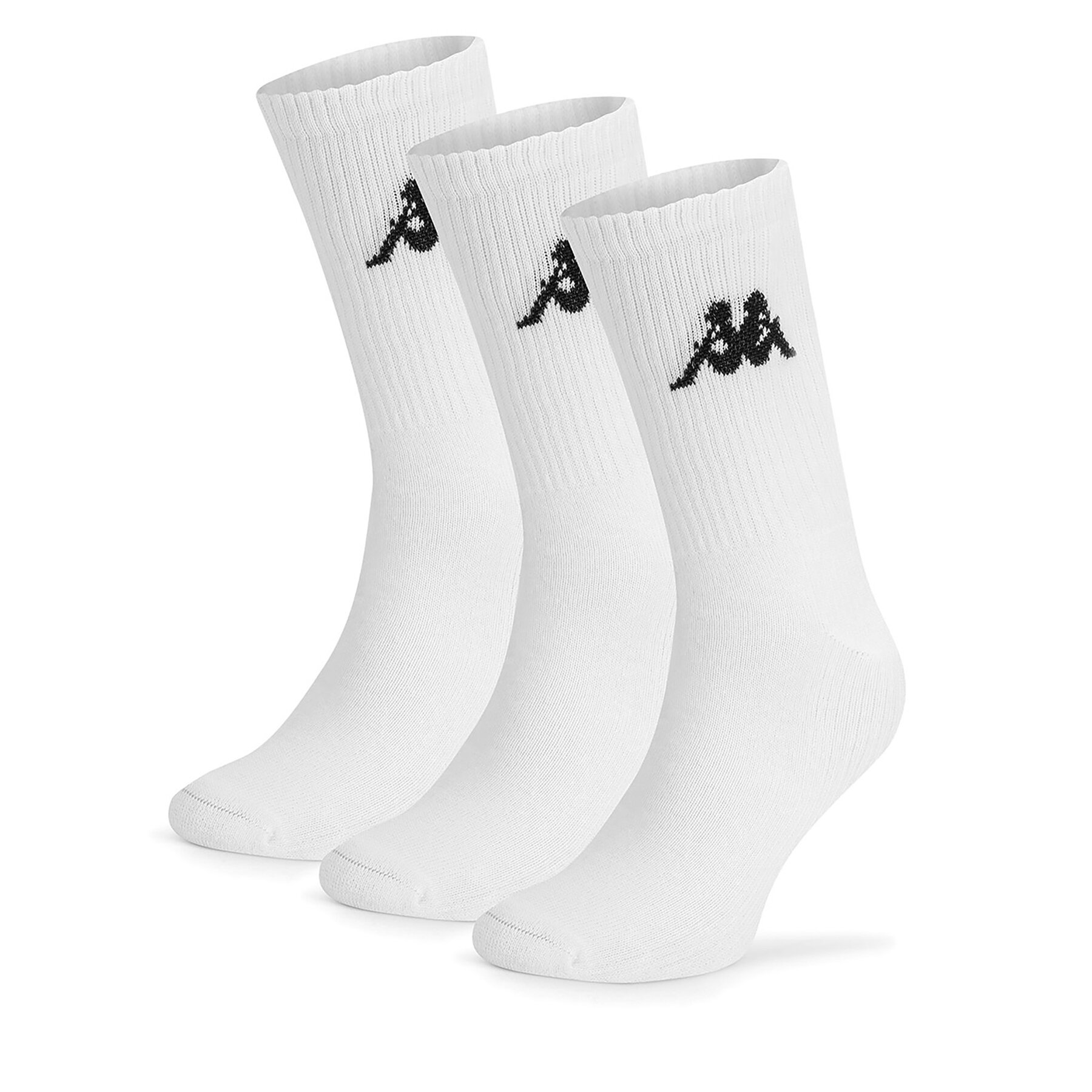 Dlhé ponožky Kappa Z4448_AW24 (3-PACK) Biela