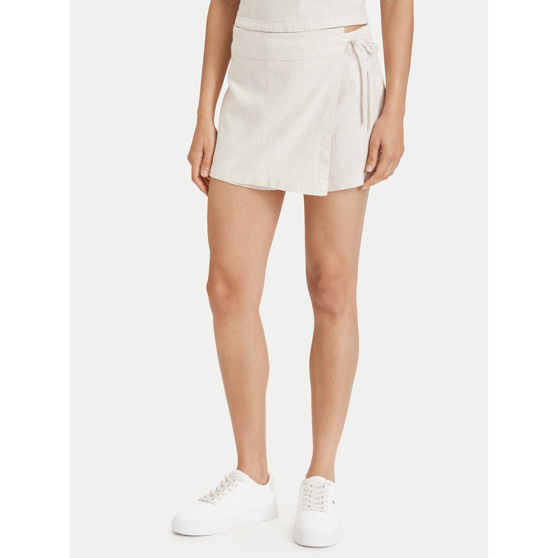 Tommy Jeans Skorts DW0DW22267 Hellbeige Regular Fit