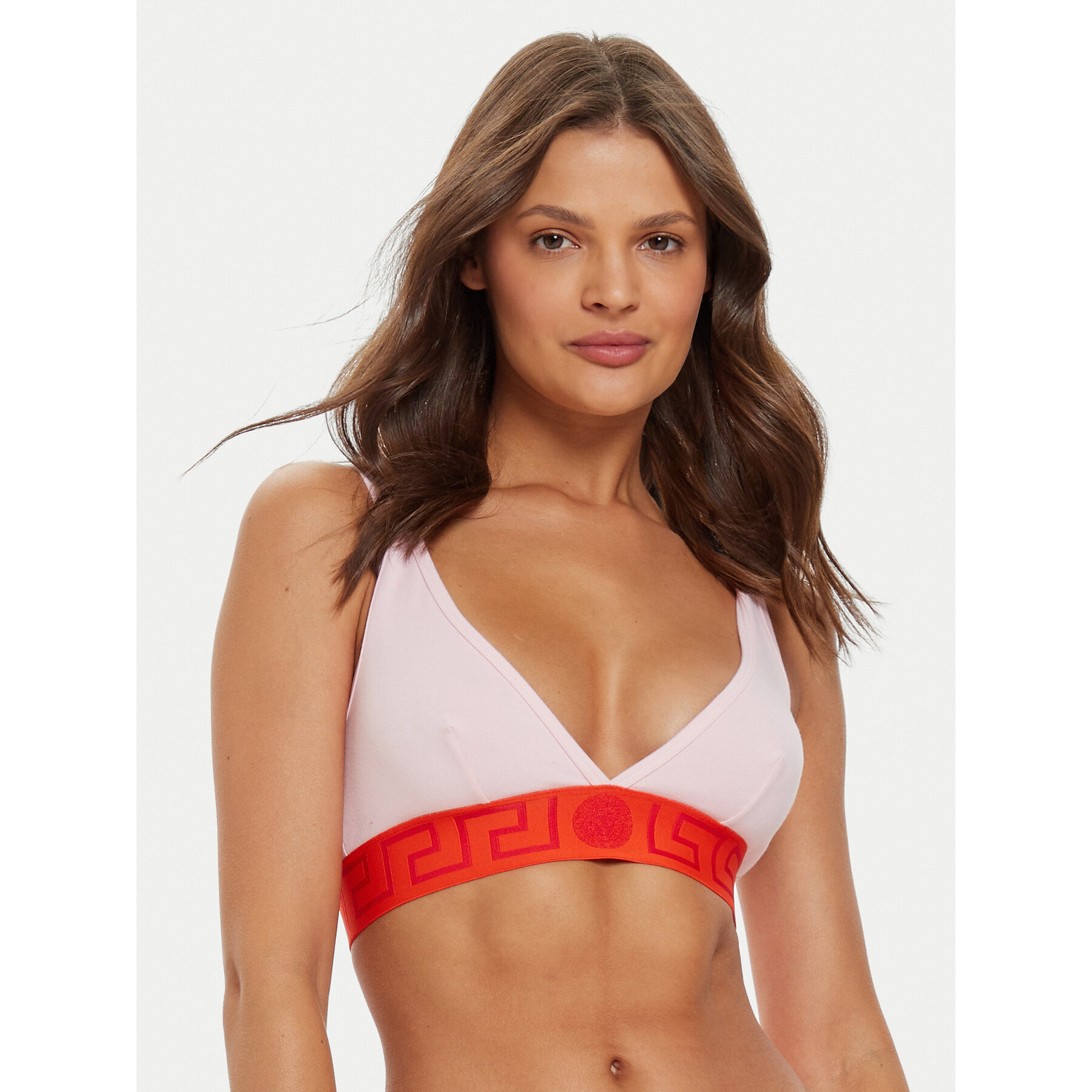 Versace Reggiseno Bralette AUD01047 1A1001 Rosa