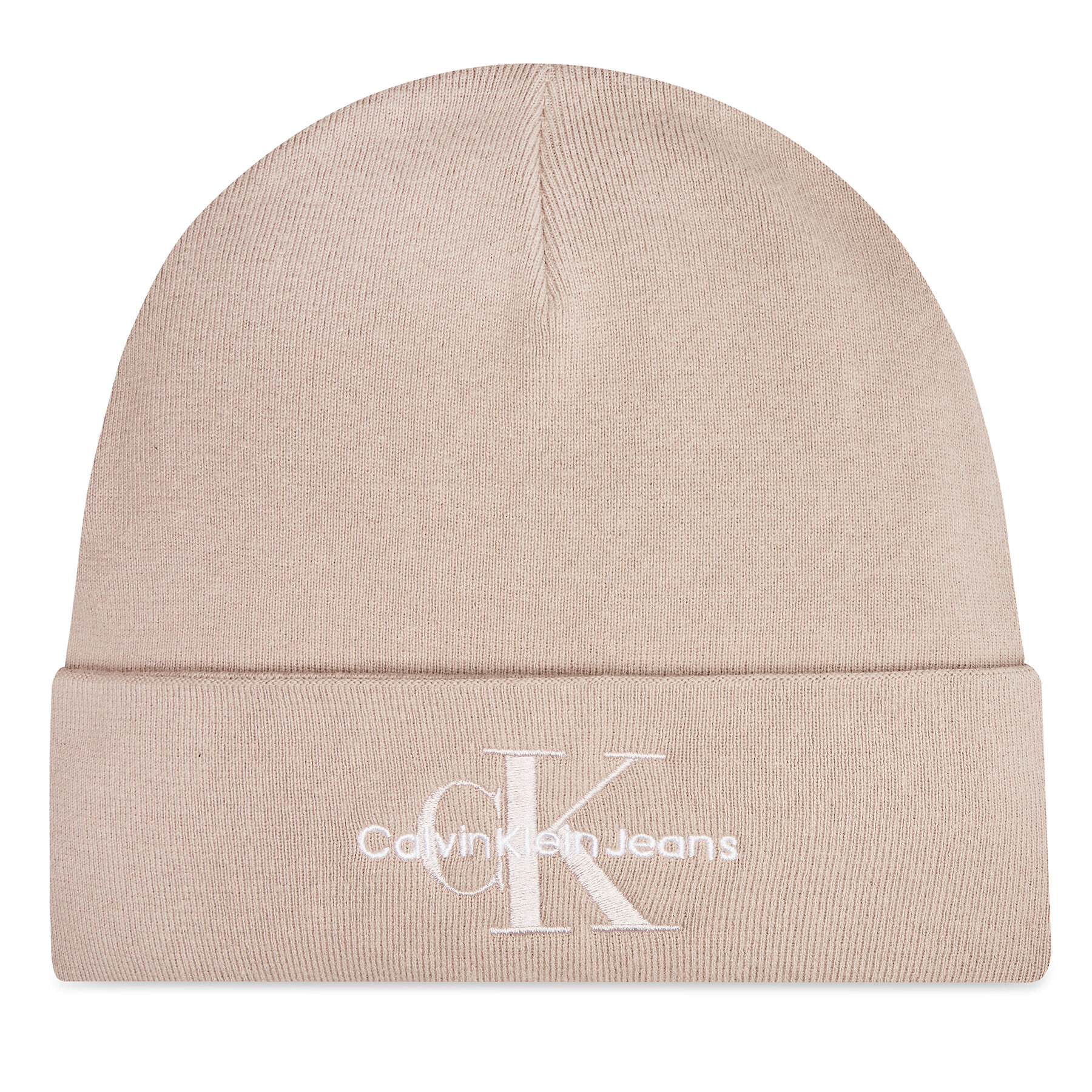 Sapka Calvin Klein Mono Logo Embro K60K612668 Bézs