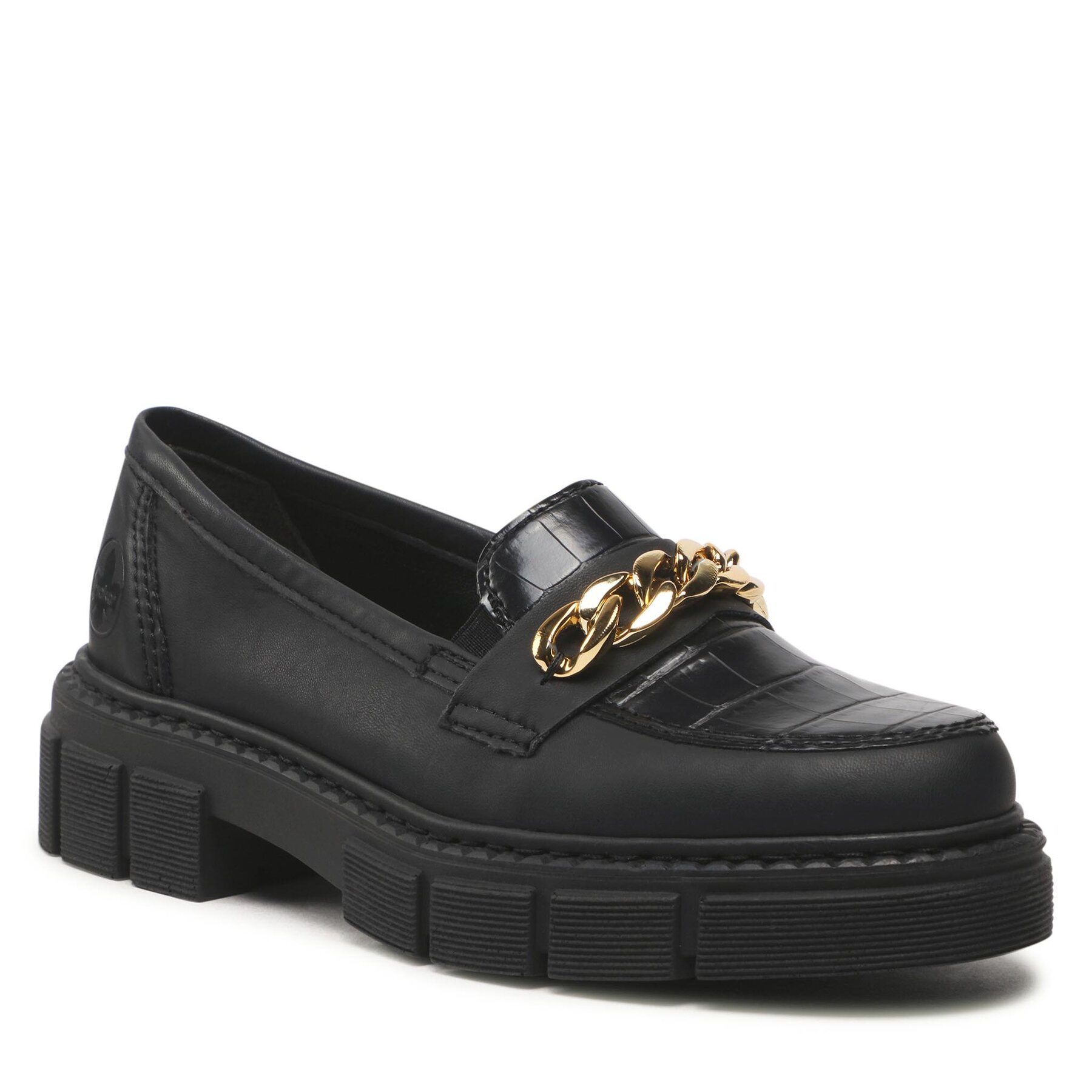 Loafers Rieker M3861-02 Schwarz
