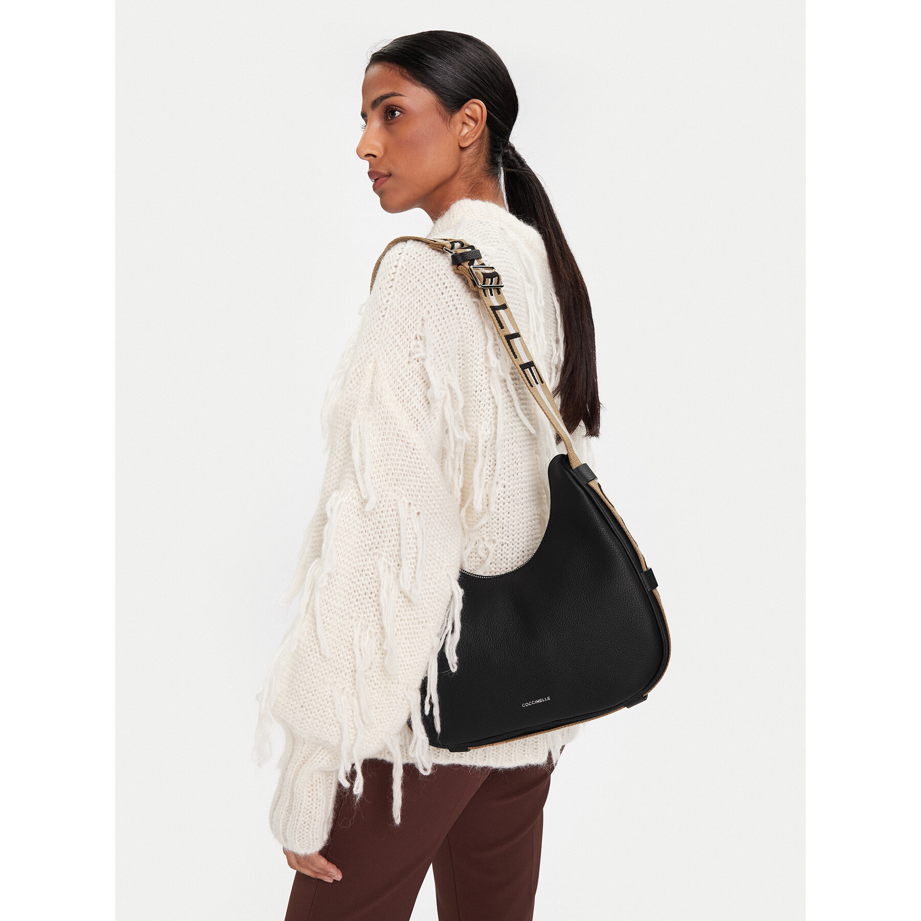 Дамска чанта Coccinelle Coccinelle Raquel E1 SQ0 13 02 01 Черен