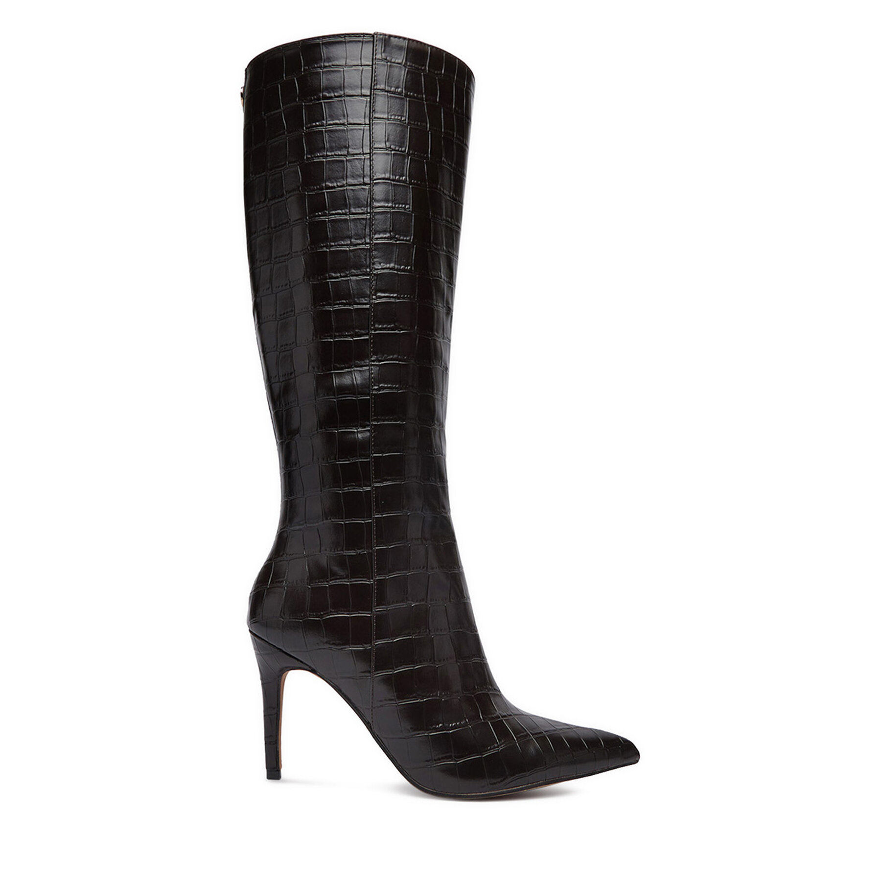 Ilgaauliai Nine West CEO-SL95027 01 Tamsiai ruda