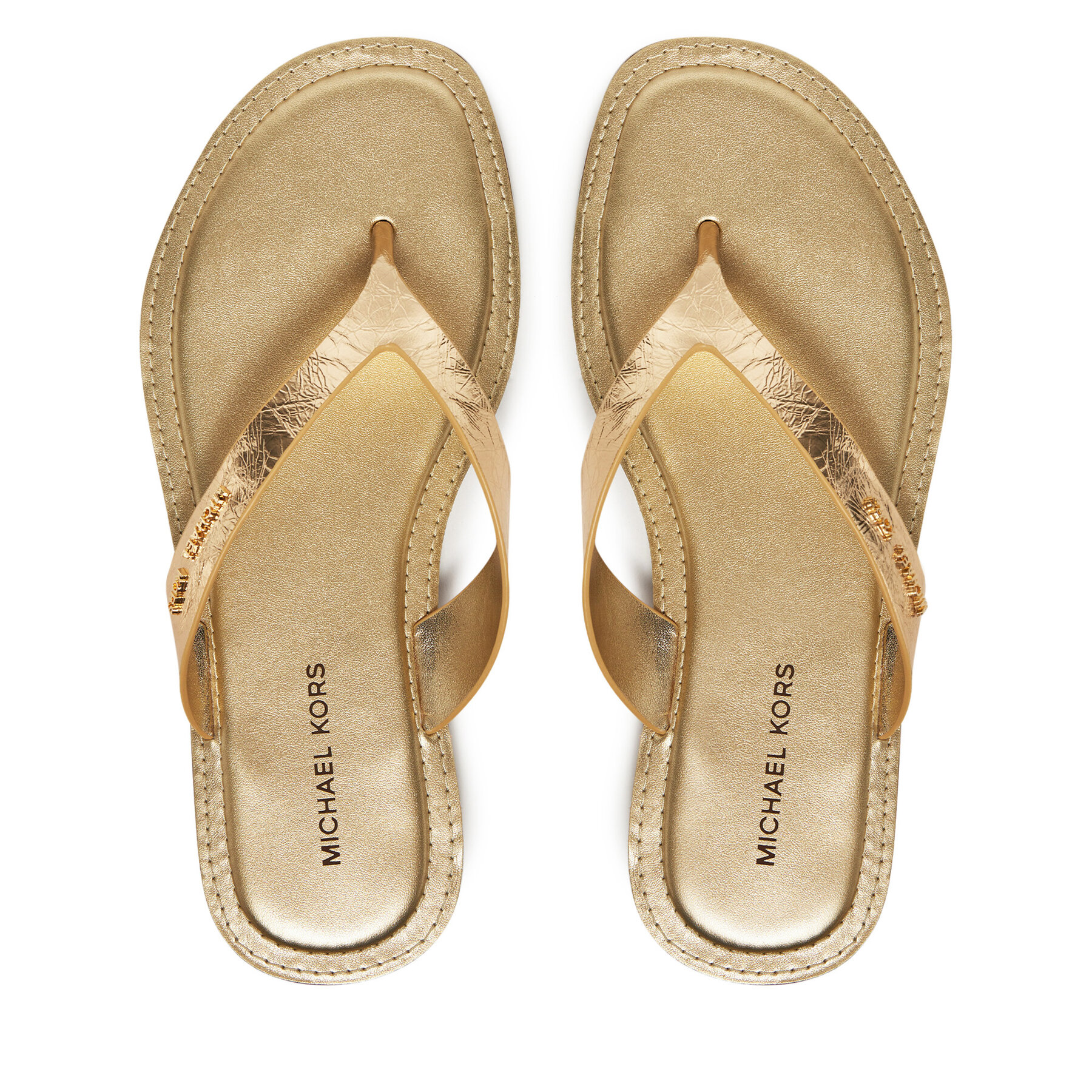 Donna Infradito MICHAEL Michael Kors, Taglia 36, Oro, Koko 40S5KOFA1M, taglia : 36